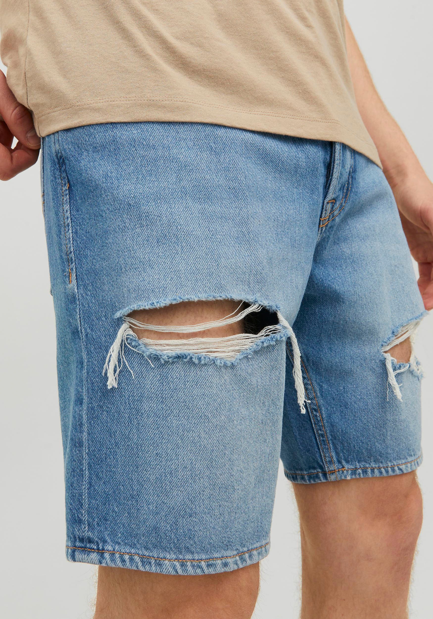 2. Bild von Jack & Jones Jeansshorts »JJICHRIS JJORIGINAL SHORTS MF 255 SN«