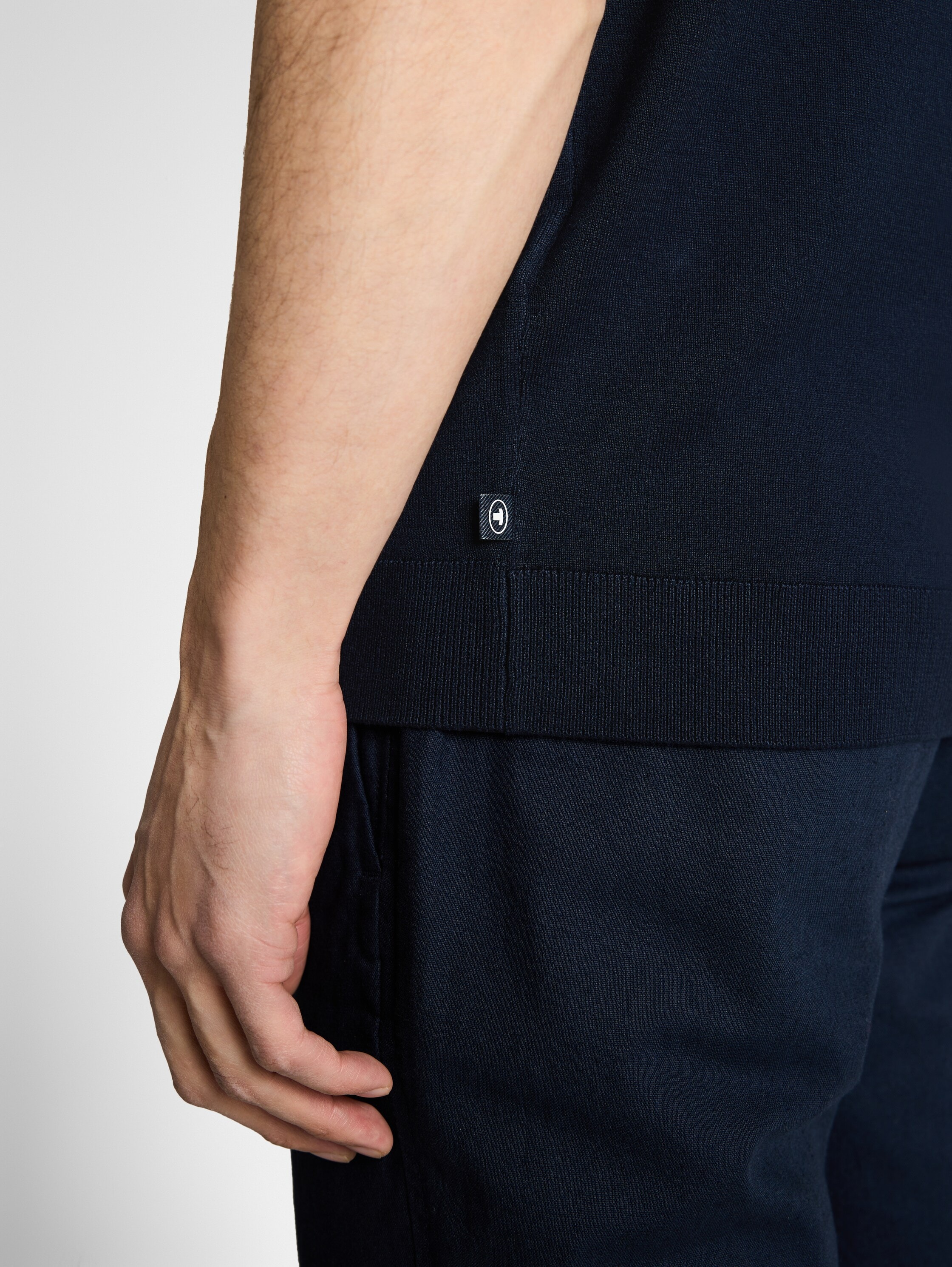 TOM TAILOR Strickpullover mit Rippbündchen