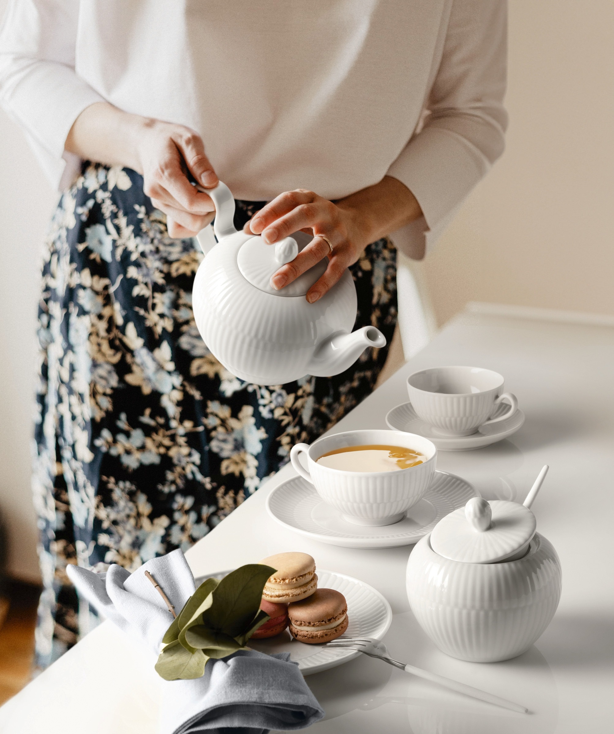Seltmann Weiden Teeservice »Geschirr-Set, 18 Teile, Amina, groß« Tassen, Un günstig online kaufen