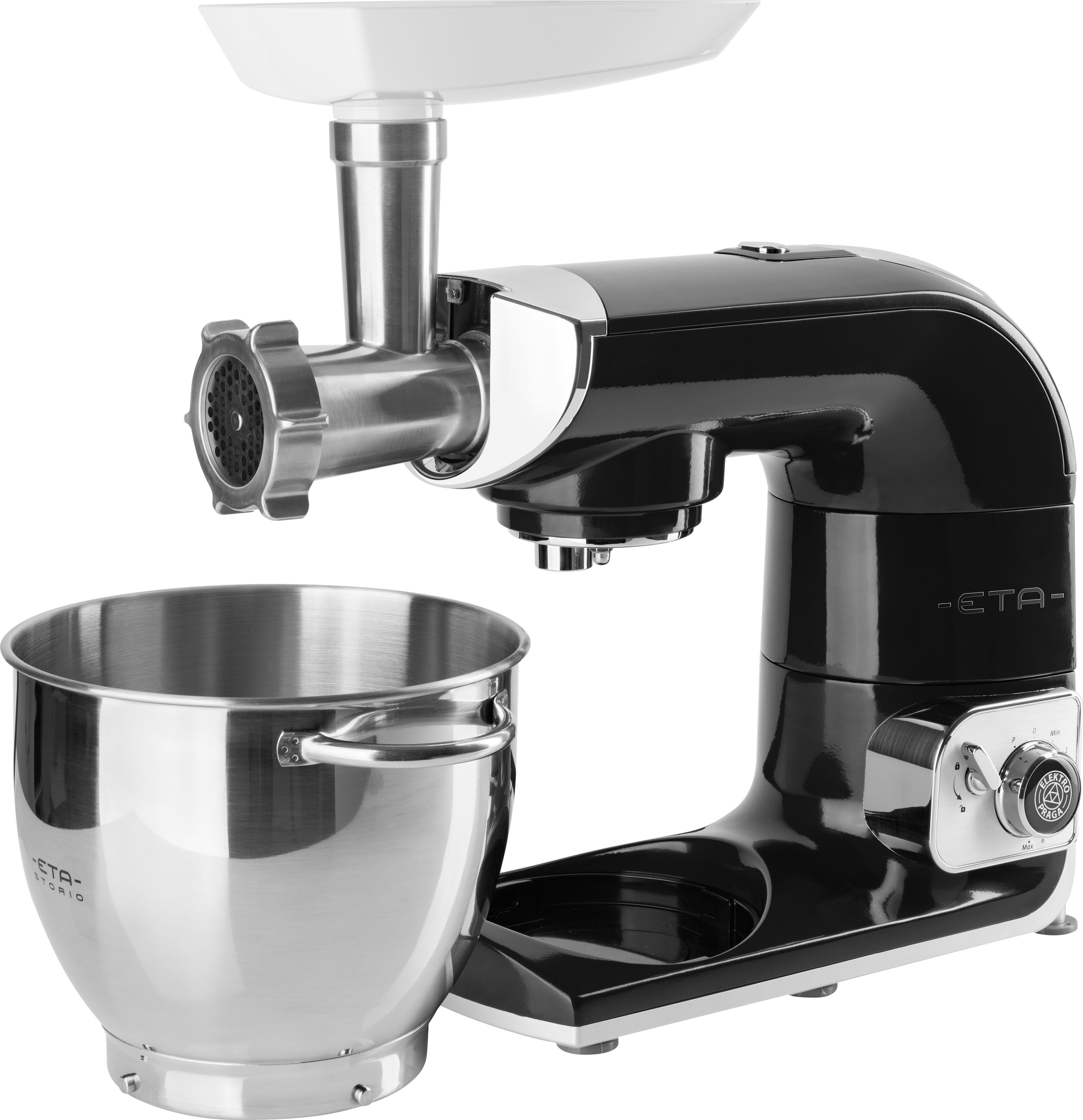eta Küchenmaschine »Gratus Storio«, 5,5 l Edelstahlschüssel, PULSE-Funktion