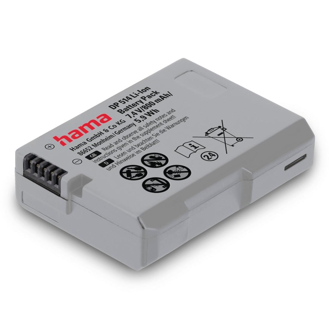 Hama Kamera-Akku »Li-Ion-Akku "DP 482" für Nikon EN-EL14a Ersatz-Akku«