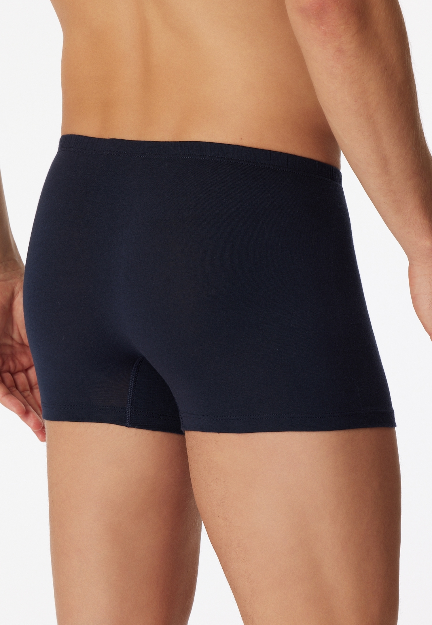 Schiesser Boxershorts »"Essentials"«, (2er-Pack), mit Logobund