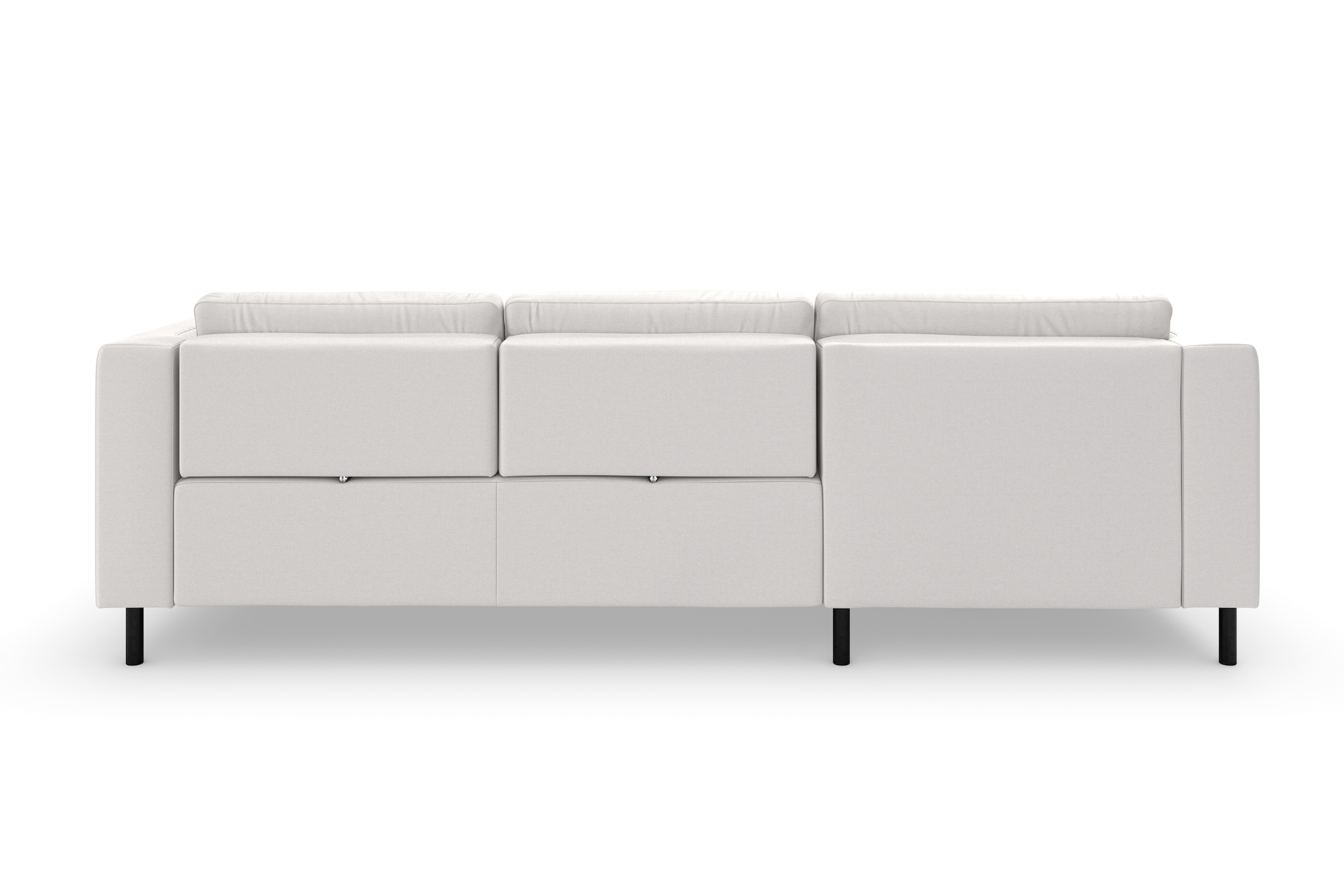 sit&more Ecksofa »Olsen L-Form«, inklusive Sitztiefenverstellung, wahlweise mit Bettfunktion, 15cm hoch