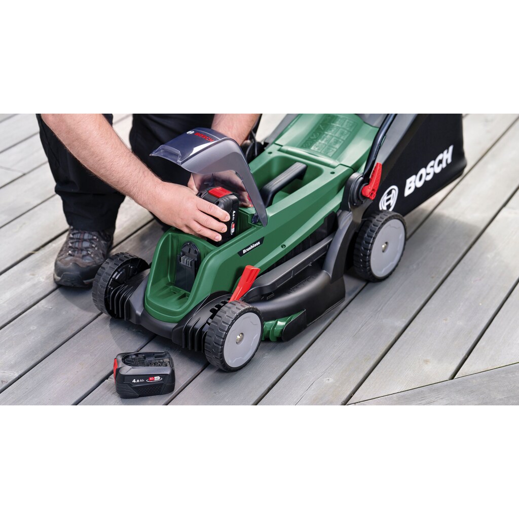 Bosch Home & Garden Akkurasenmäher »UniversalRotak 2x18V-37-550«