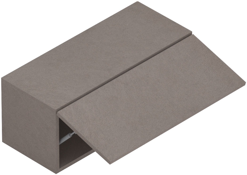 INOSIGN Hängevitrine »Infinity Breite 69 cm, Höhe 29 cm, Hängeschrank mit 1 Klappe,«, Wandschrank waagerecht zu hängen, verschiedene Farben