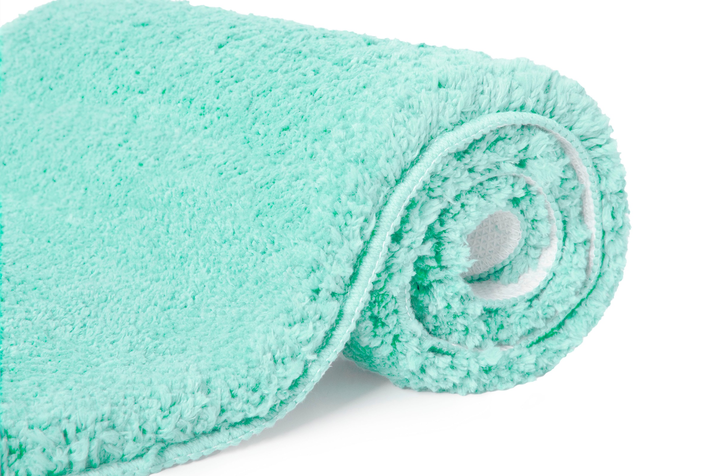 my home Badematte »Sanremo, Badvorleger, Badezimmer Teppich, sehr weich«, rutschhemmend beschichtet, fußbodenheizungsgeeignet-schnell trocknend, Badteppich, unifarben, rechteckig, rund & als 3-tlg. Set erhältlich