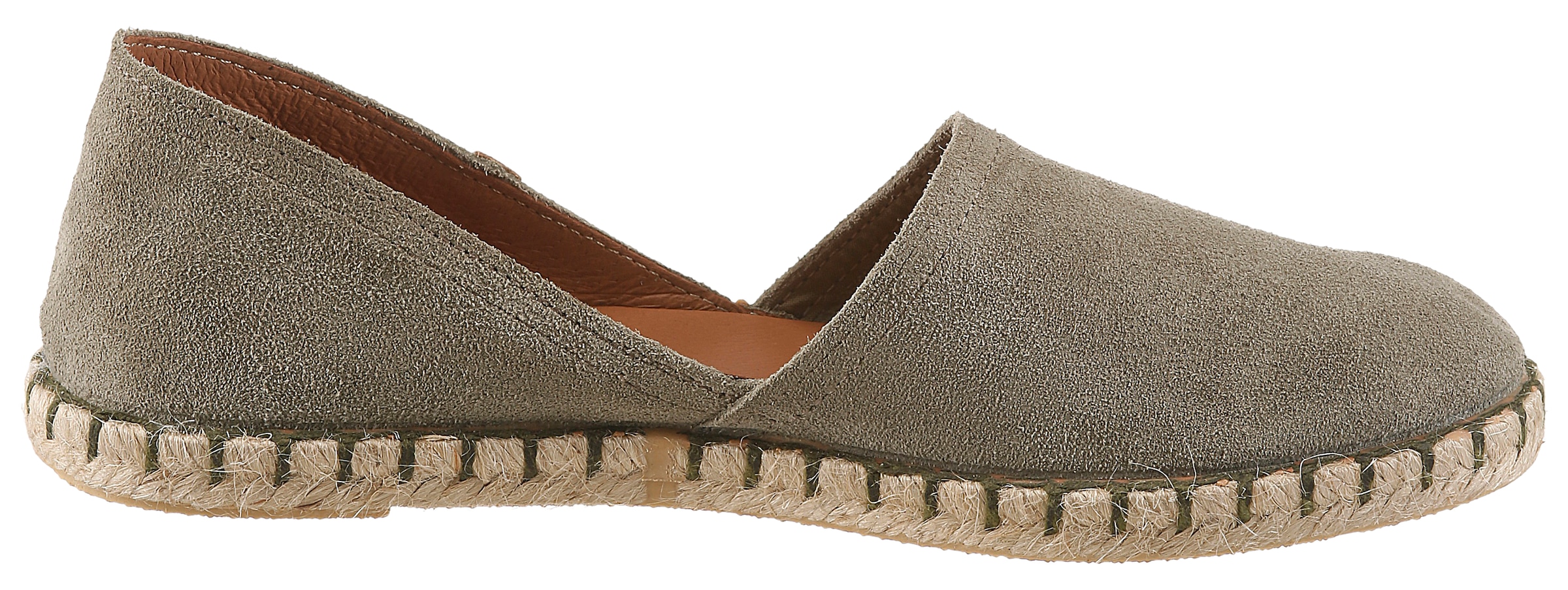 VERBENAS Espadrille »CARMEN SERRAJE«  Sommerschuh, Schlappen mit Jute-Rahmen