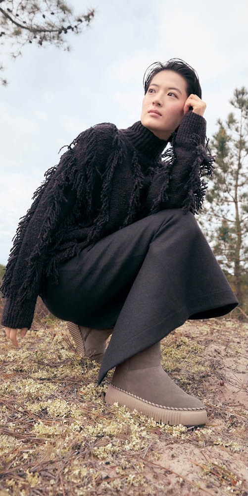 Gabor Winterboots  , Plateau, Stiefelette mit praktischem Innenreißverschluss