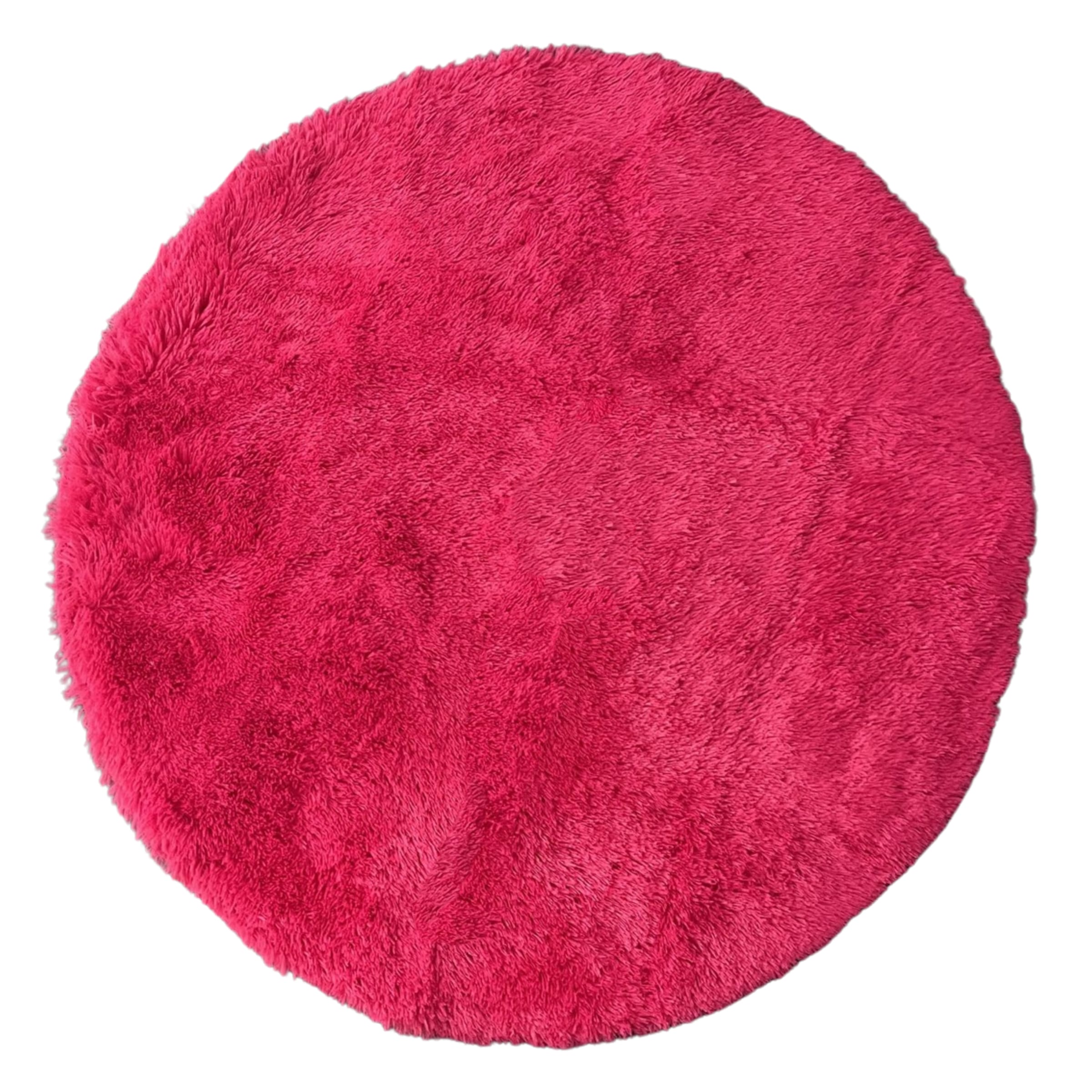 the carpet Teppich »Soft Shaggy«, rund, 35 mm Höhe, Flauschiger Hochflor Teppich, Wohnzimmer, Anti-Rutsch Unterseite