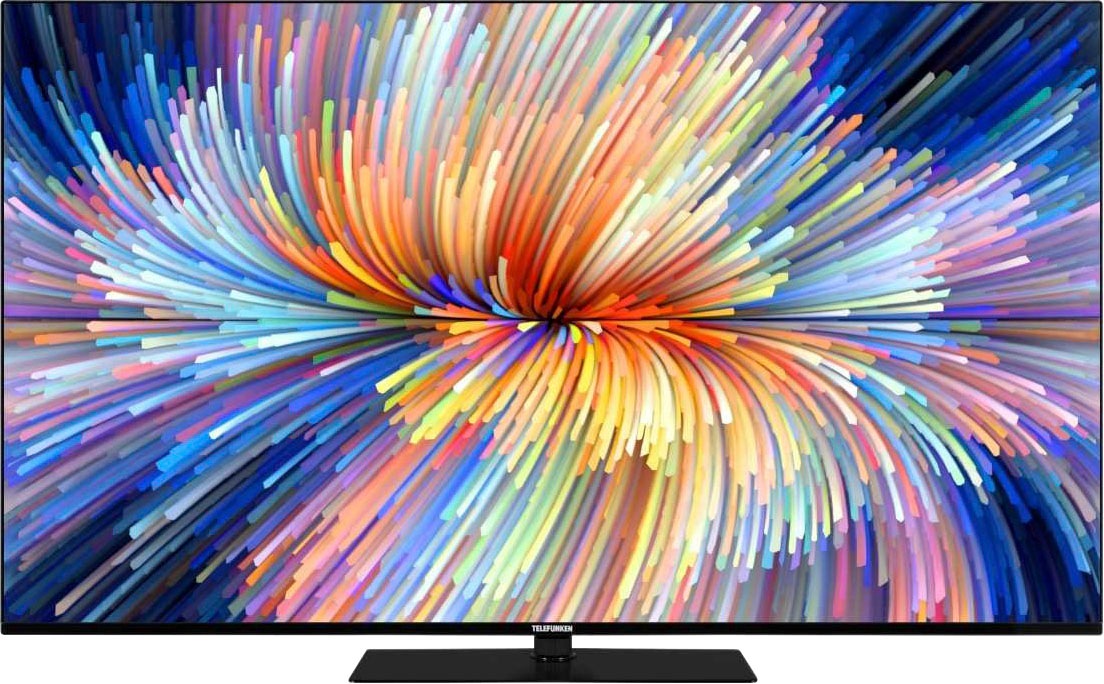 Ultra LED-Fernseher TV-Smart-TV, bestellen Dolby Atmos,USB-Recording online Zoll, cm/55 »D55V950M2CWH«, HD, 139 4K Android Telefunken