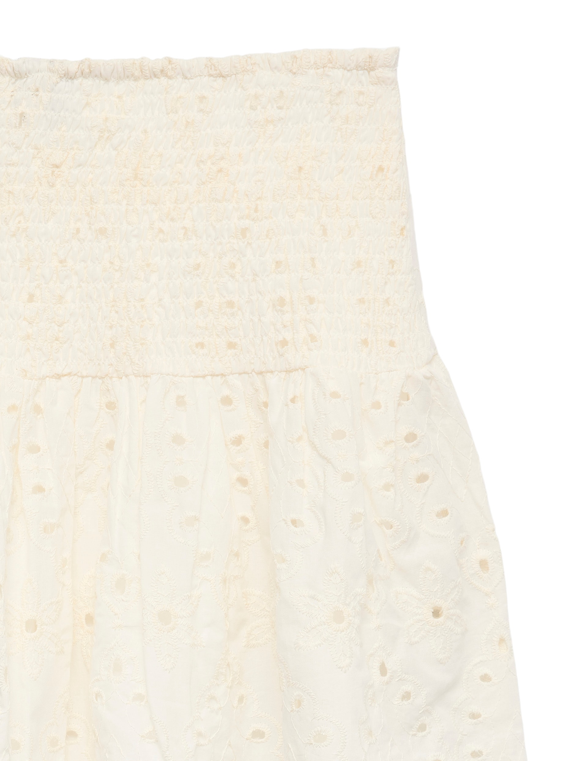 Vero Moda Minirock »VMHAY HW SHORT SKIRT« Baumwolle, Stickerei, hinten mit elastischem Bündchen
