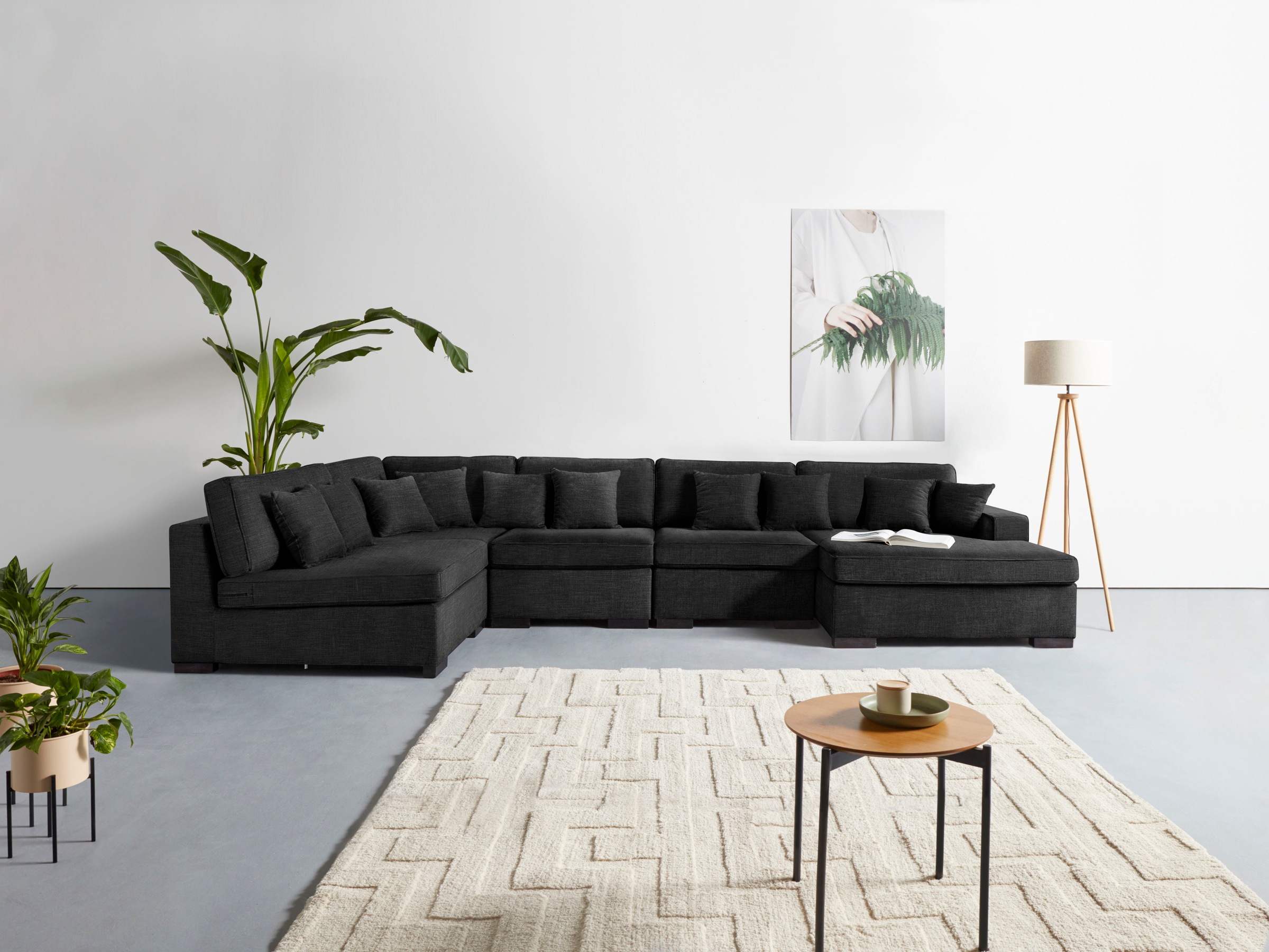 Guido Maria Kretschmer Home&Living Wohnlandschaft »Skara U-Form«, Lounge-So günstig online kaufen