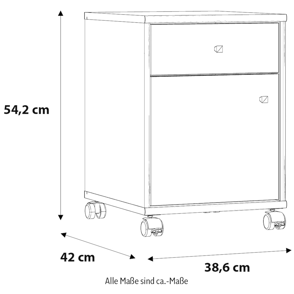 FORTE Rollcontainer »Tempra«