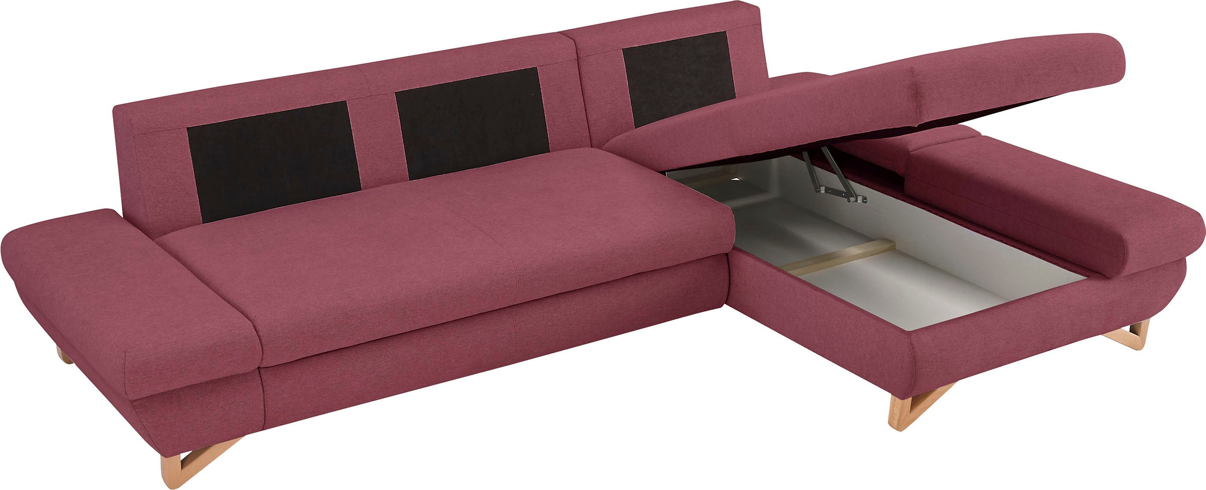 INOSIGN Schlafsofa »City/Giron«, komfortable Bettfunktion (Liegefläche 245 x 138 cm), sowie Bettkasten