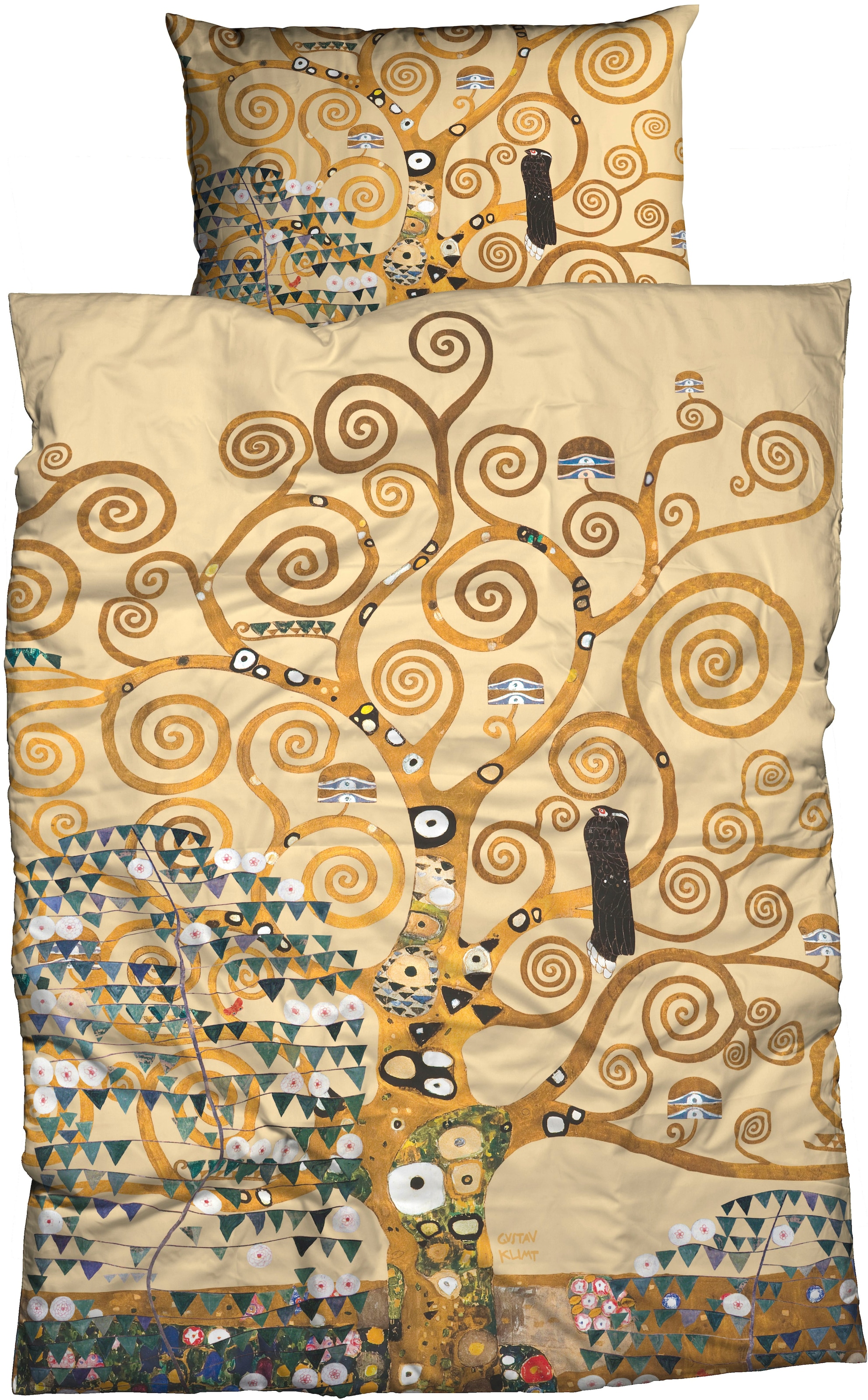 Goebel Bettwäsche »Lebensbaum« 2 Stk. tlg. edles, elegantes Design günstig online kaufen