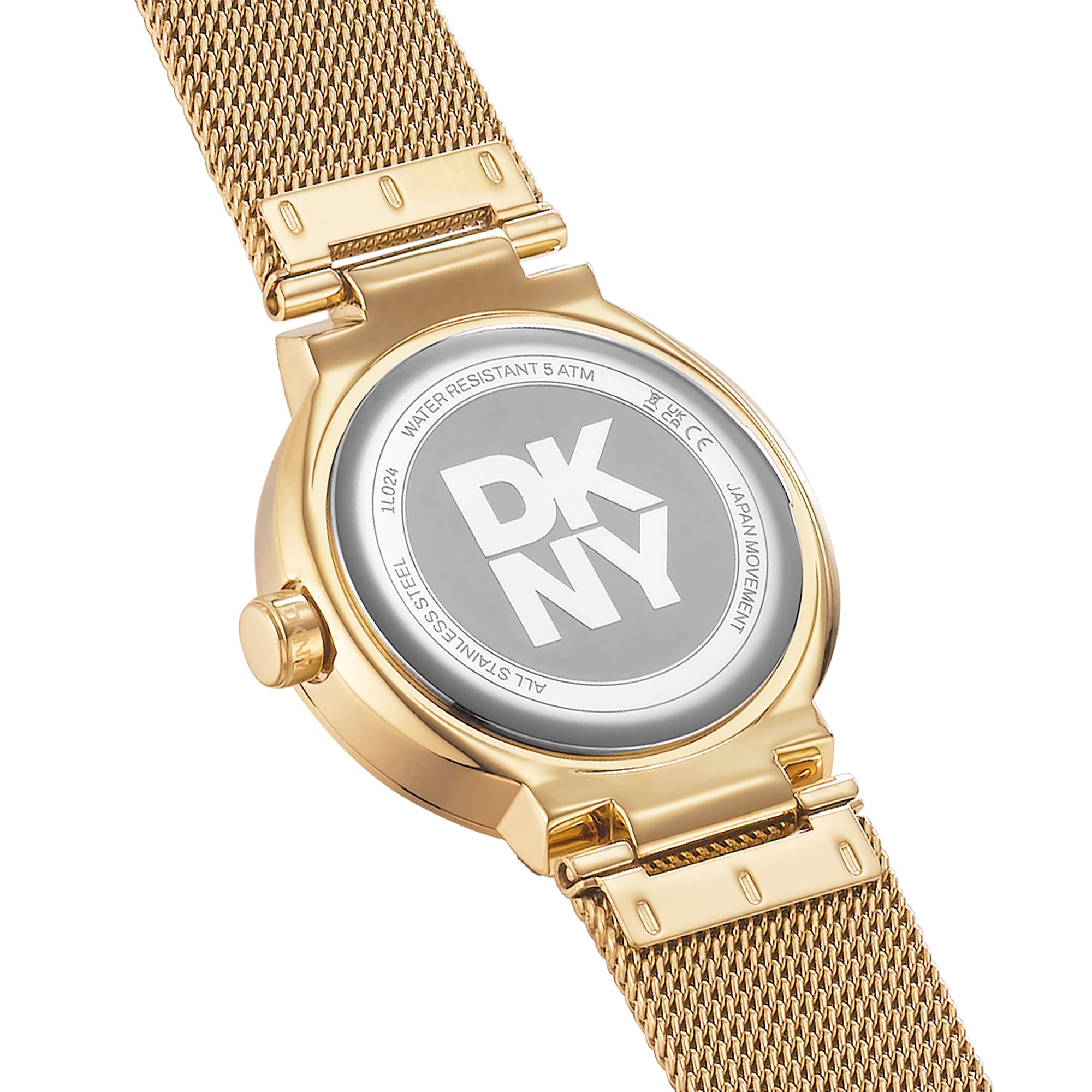 DKNY Quarzuhr »Eastside Mini« Armbanduhr, Damenuhr, Edelstahlarmband, analog