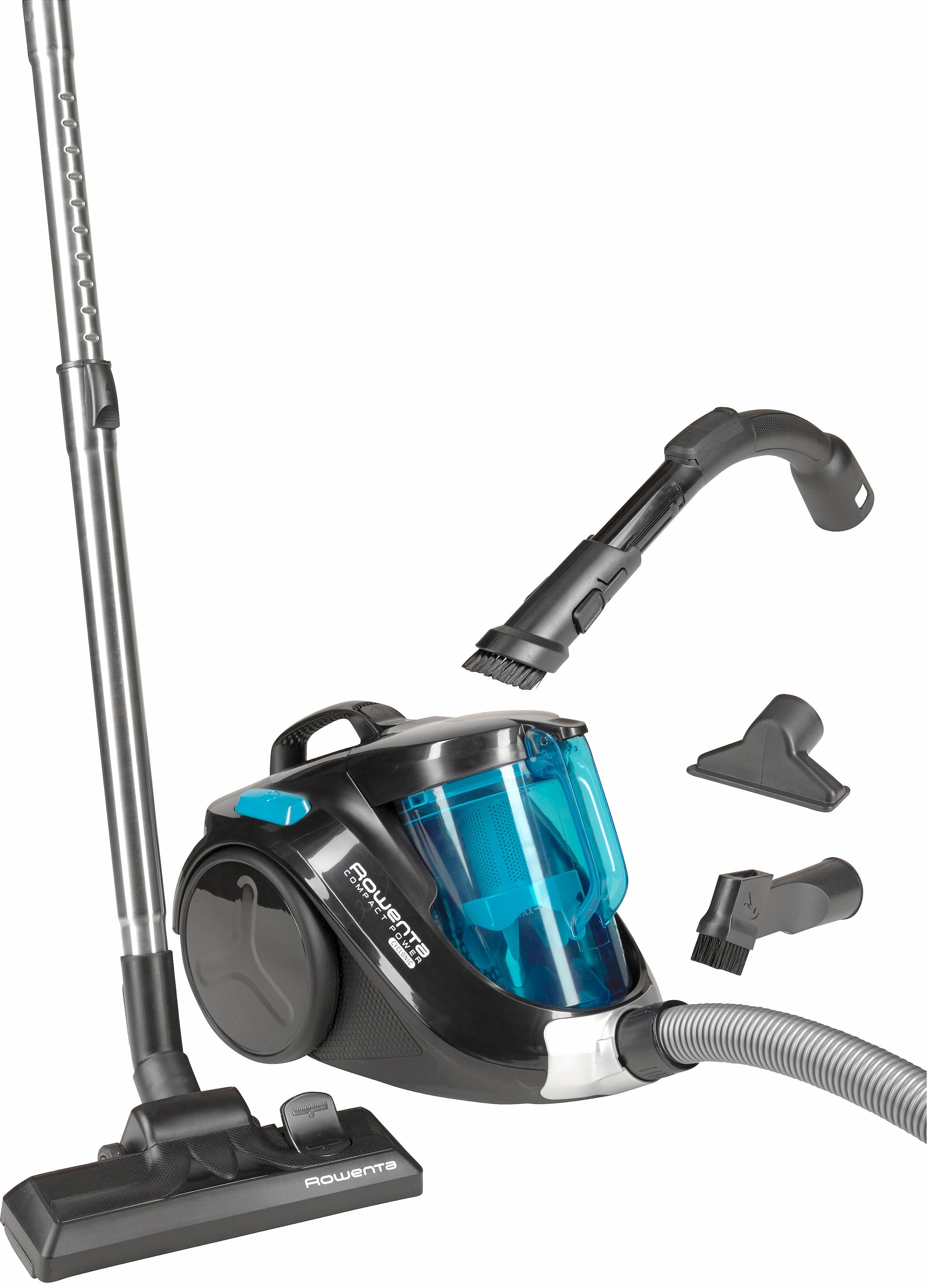 Rowenta Bodenstaubsauger »Compact Power Cyclonic RO3731«, 750 W, beutellos, Vacuum-Cleaner, Leise, 1,5 Liter Fassungsvermögen