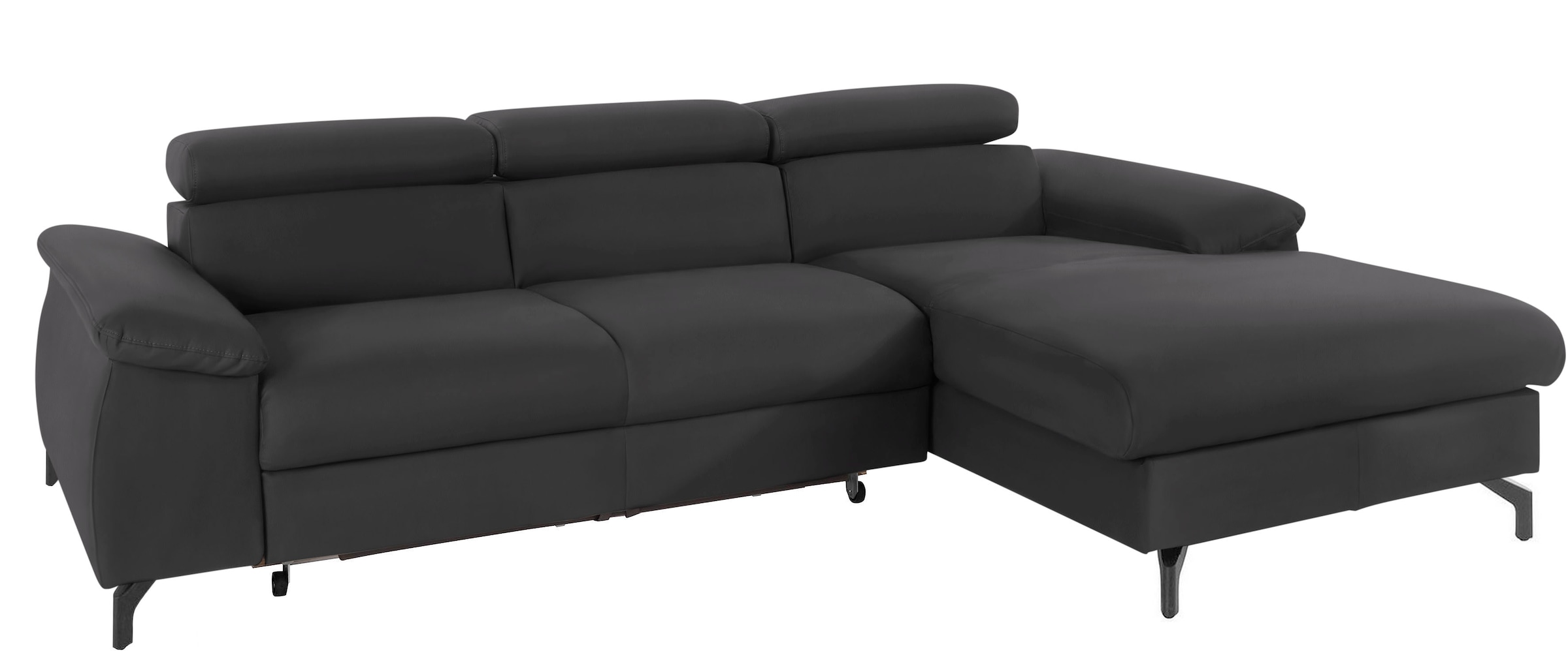 COTTA Ecksofa »Kitty L-Form«, mit Kopfteilverstellung, wahlweise mit Bettfunktion & Bettkasten