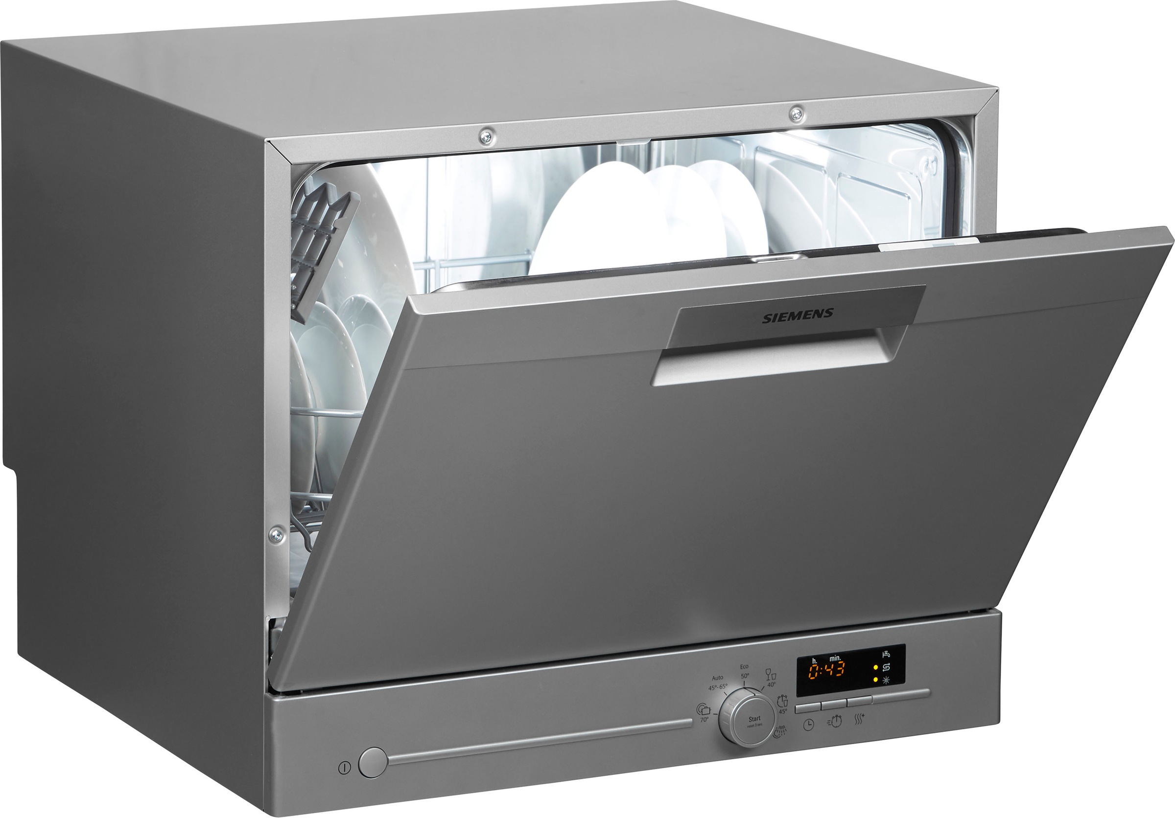 2. Bild von SIEMENS Standgeschirrspüler »SK26E822EU«, iQ300, SK26E822EU, 6 Maßgedecke