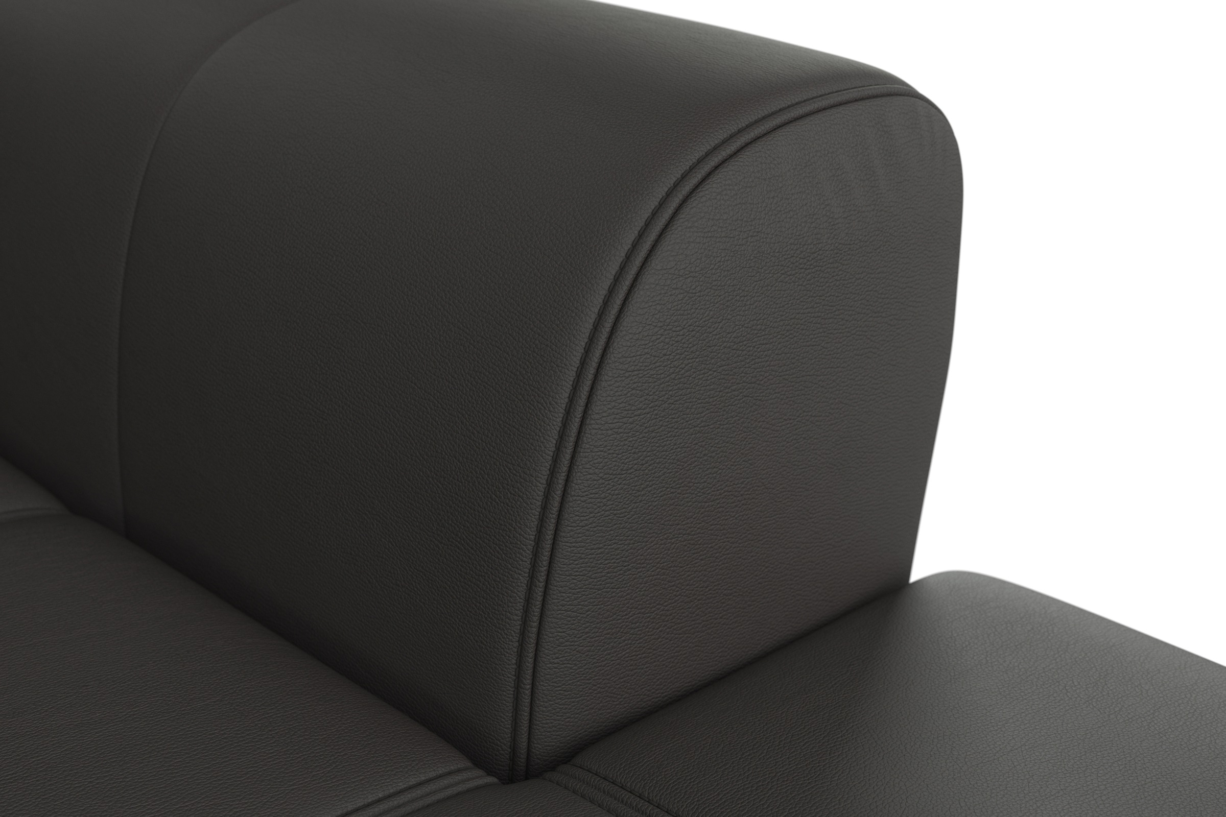 sit&more Wohnlandschaft »Bendigo U-Form«, inklusive Sitztiefenverstellung, Bodenfreiheit 15 cm, in 2 Fußfarben