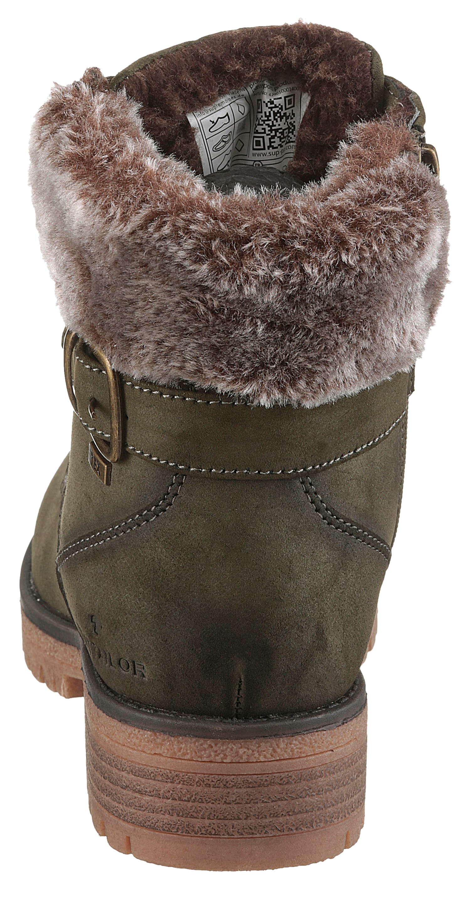 TOM TAILOR Winterboots, Workerboots, Hiking Boot mit Blockabsatz
