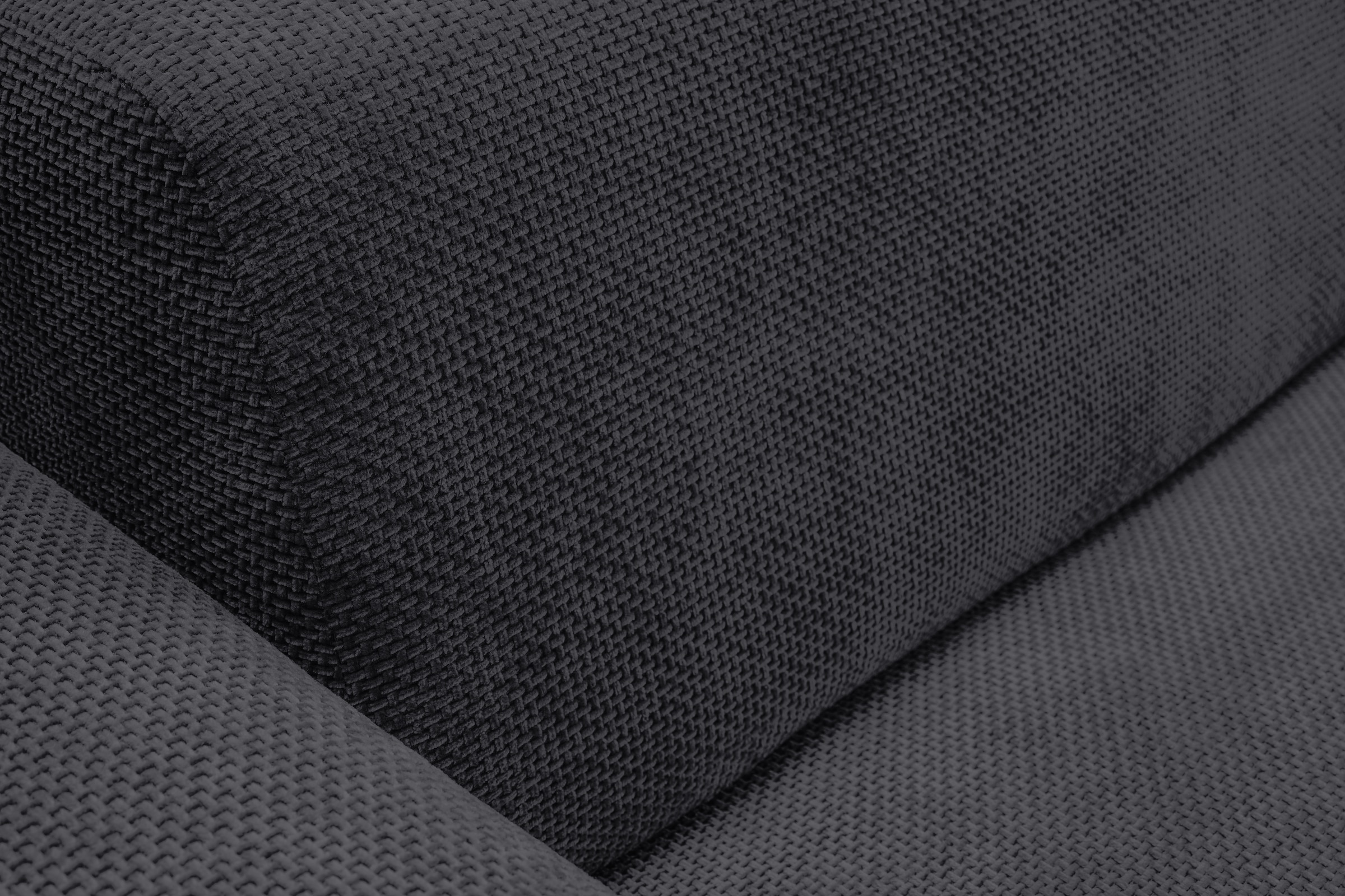 WERK2 Ecksofa »Zeus-XL 311 cm breit, bequemes Mega-Sofa in L-Form, große Sitztiefe« Curvy-trend Chenille Big-Sofa mit 210 cm XXL-Ottomane für 2 Personen