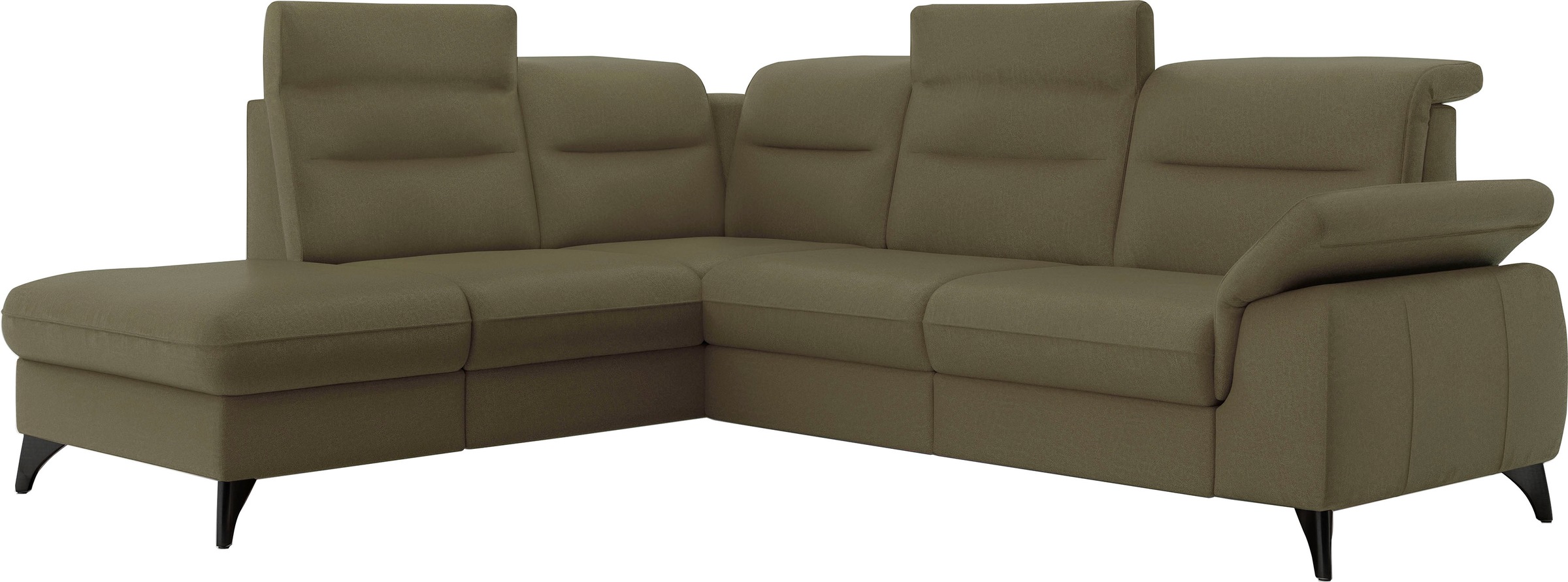 sit&more Ecksofa »Astoria L-Form«, wahlweise mit motorischer Relaxfunktion