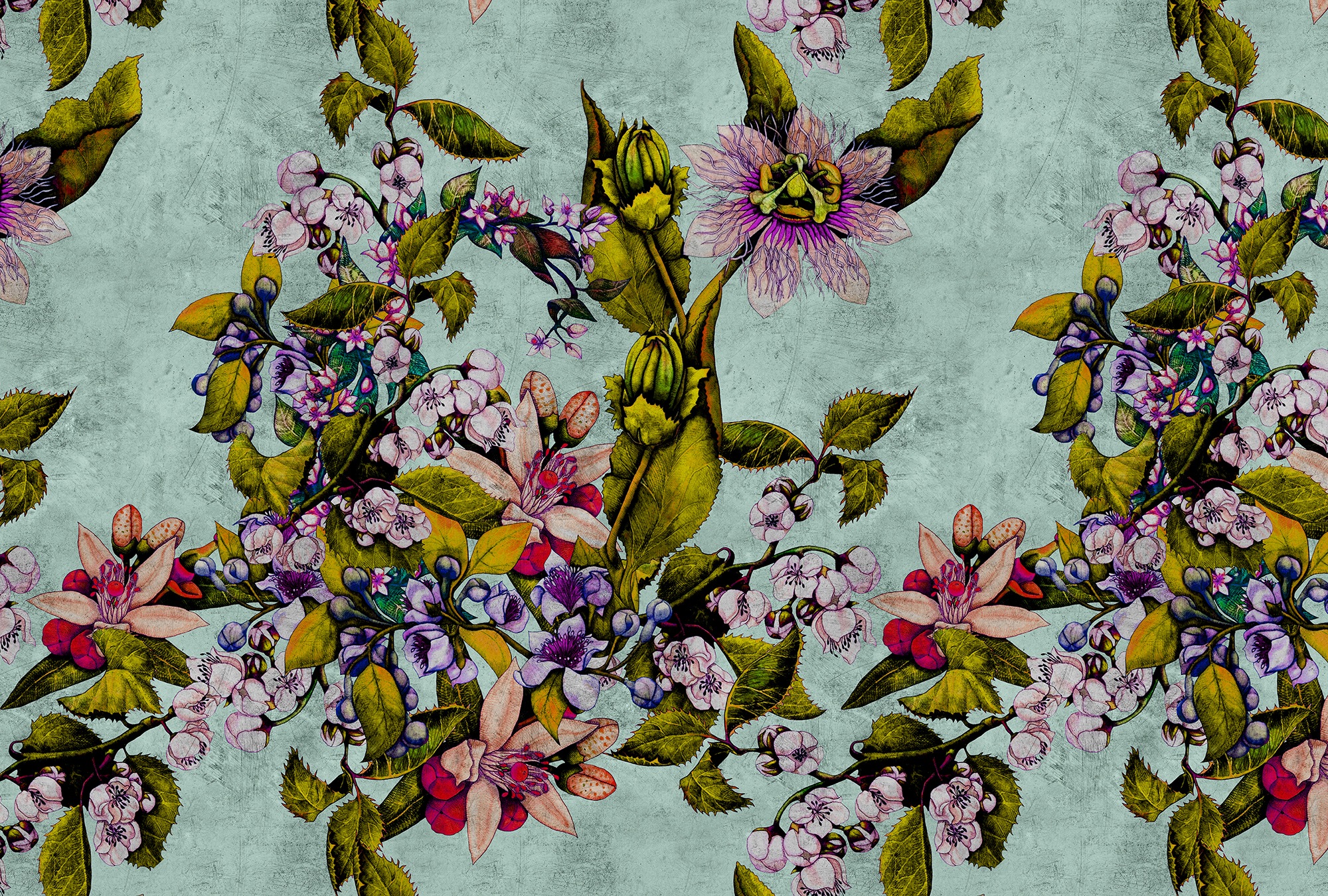 living walls Fototapete »Walls by Patel Tropical Passion 2« glatt Vlies, Wa günstig online kaufen