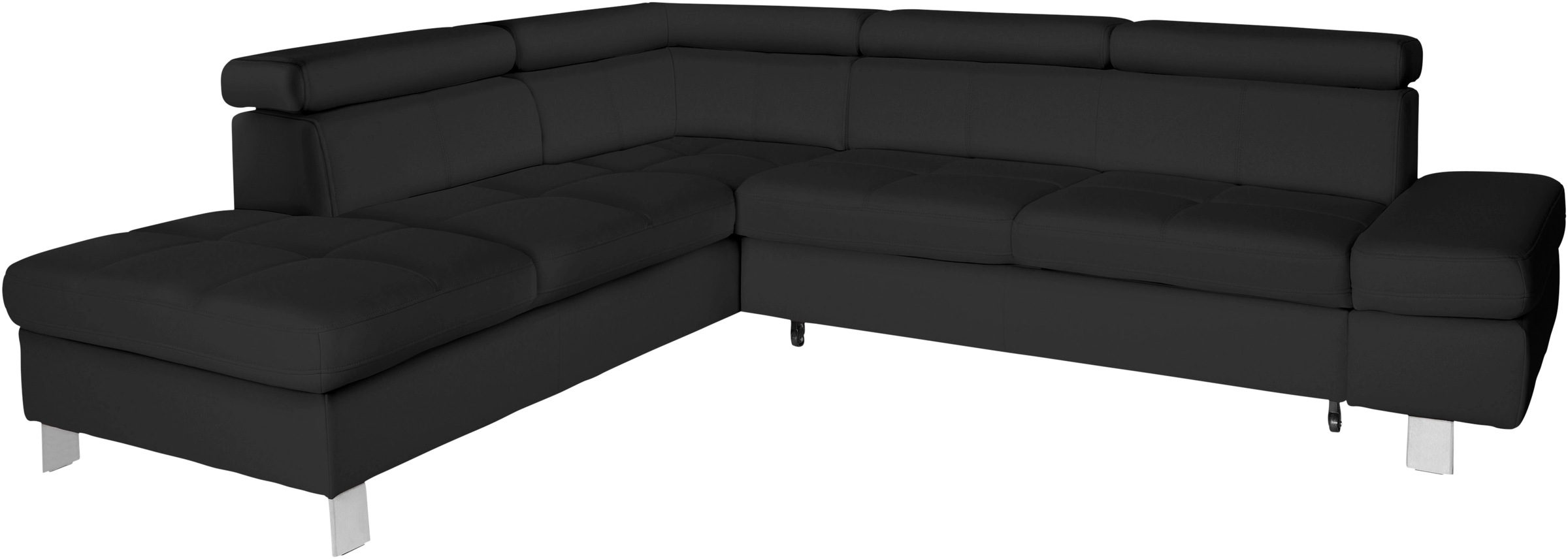 exxpo - sofa fashion Ecksofa »Fiji, L-Form« mit Kopf- bzw. Rückenverstellun günstig online kaufen