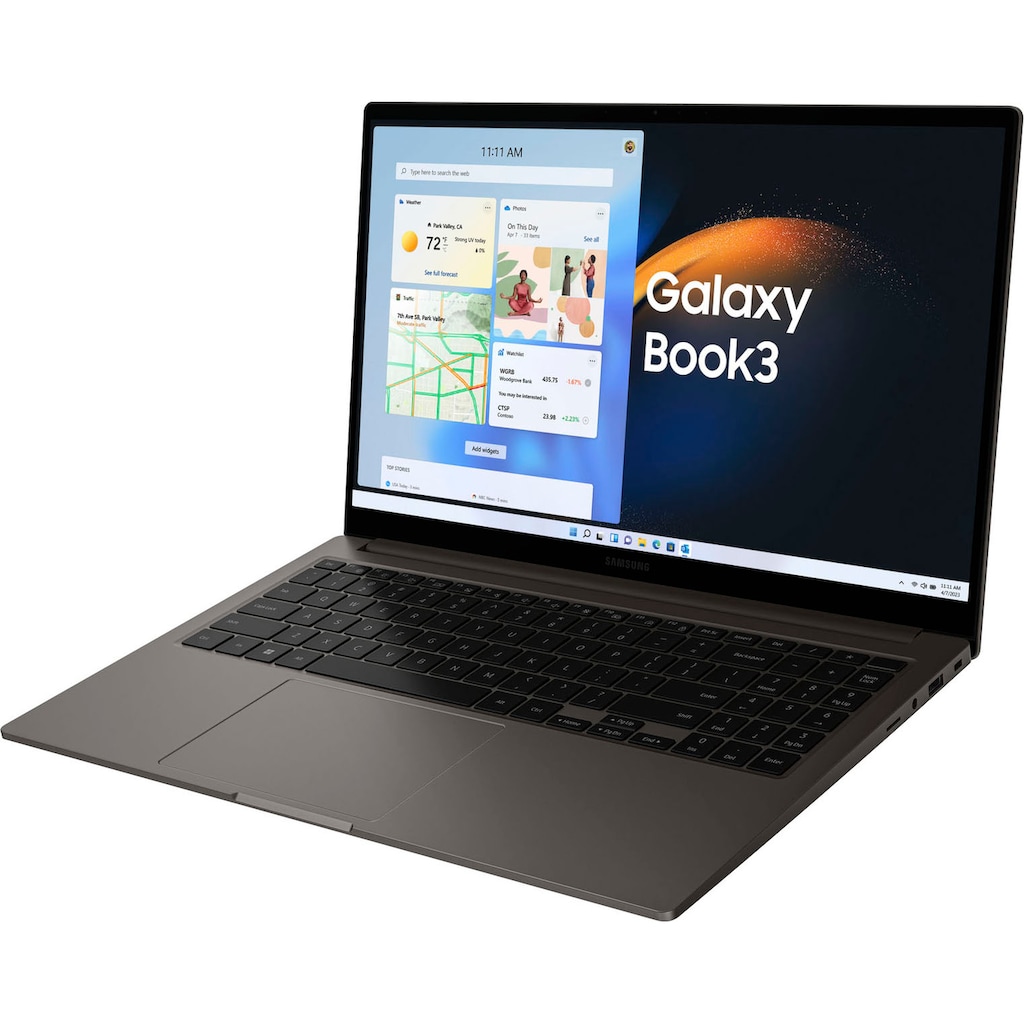 Samsung Notebook »Galaxy Book3«, 39,6 cm, / 15,6 Zoll, Intel, Core i5, Iris Xe Graphics, 512 GB SSD