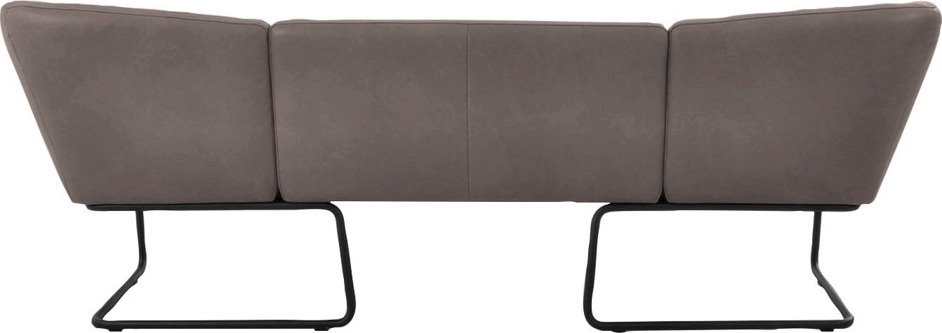 K+W Komfort & Wohnen Polsterbank »Mikkado Tube«, in abgerundeter Form, Rundrohrkufe lang, in 2 Breiten 192 oder 242 cm