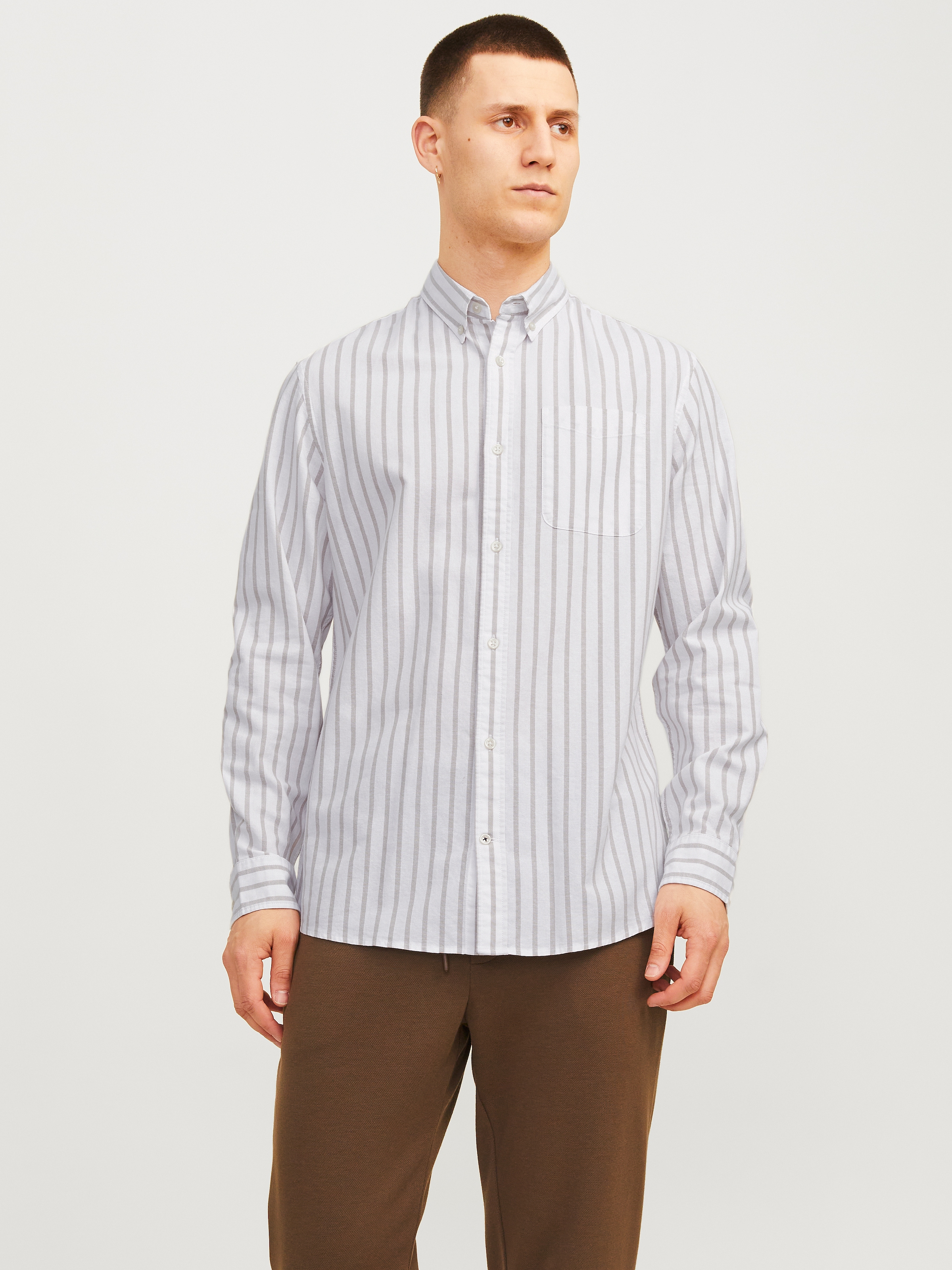 Jack & Jones Langarmhemd »JJEOXFORD SHIRT LS NOOS«