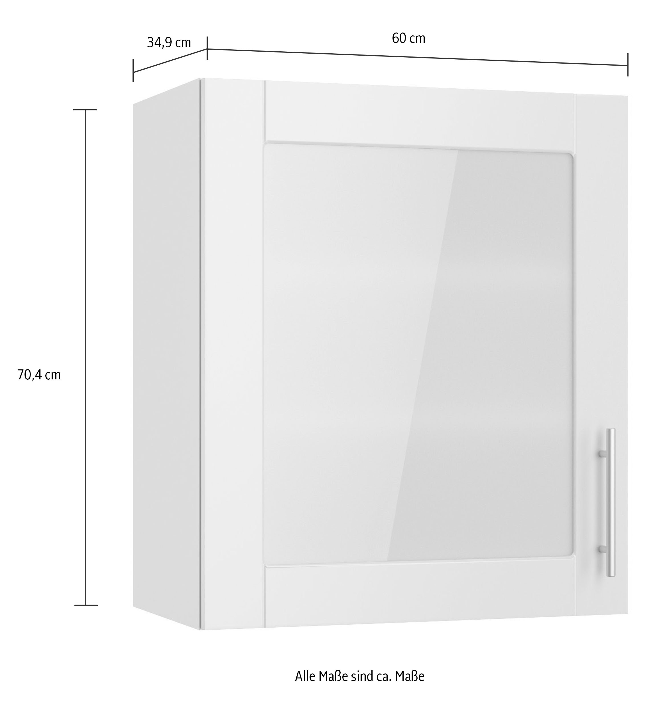 OPTIFIT Glashängeschrank »Ahus«, Breite 60 cm jetzt im %Sale