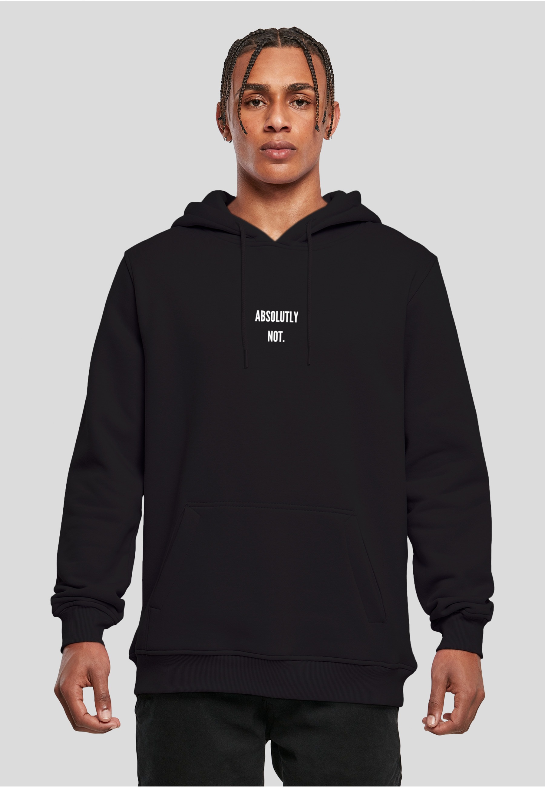 MisterTee Kapuzenpullover »MisterTee Herren Absolutely Not Hoody« 1 Stk.