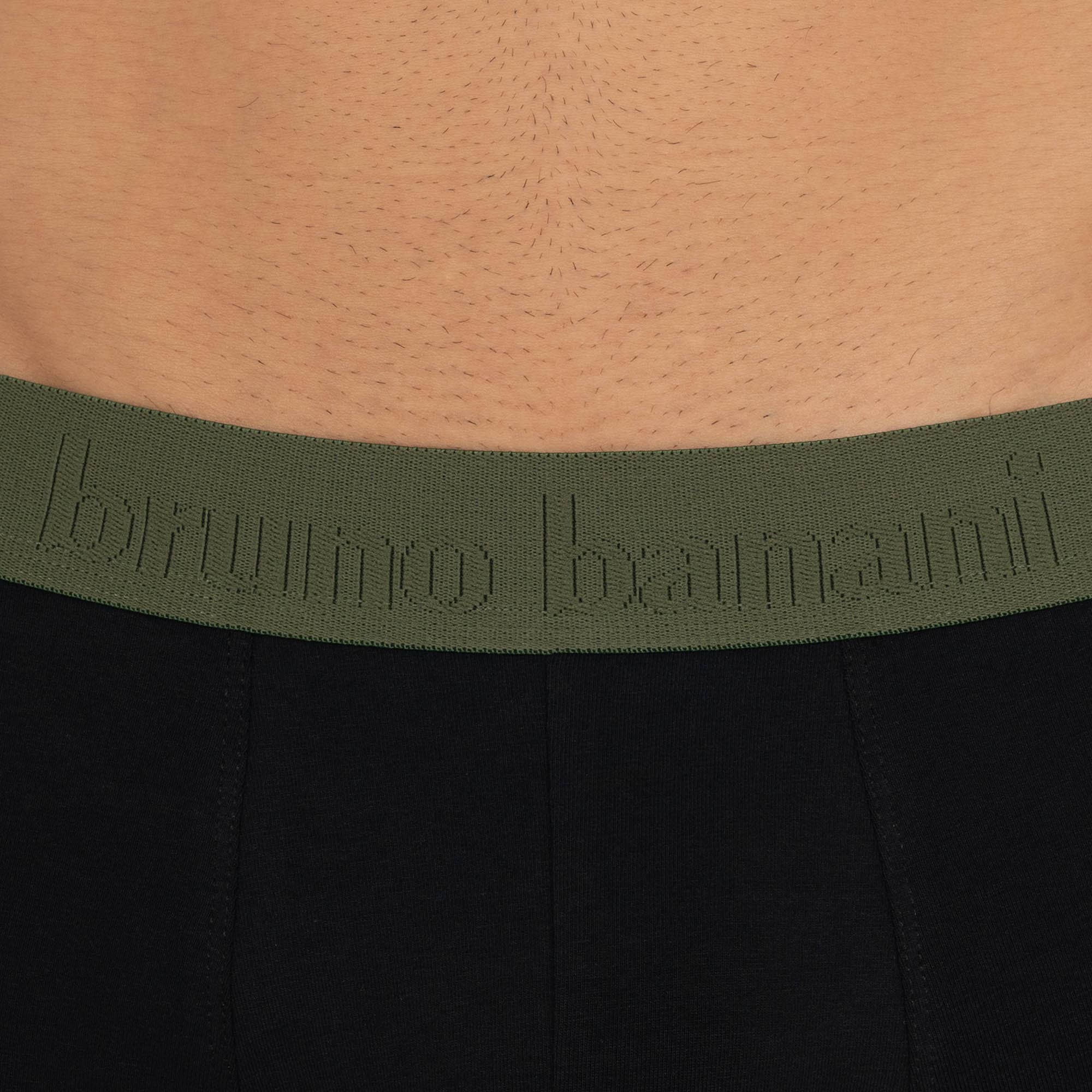 Bruno Banani Boxershorts »FLOWING«, (2er Pack), mit kontrastfarbenem Bündchen