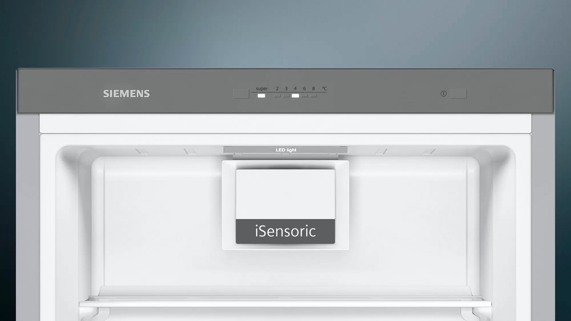 SIEMENS European Side-by-Side iQ300, 186 cm hoch, 120 cm breit, mit Flaschenregal-höhenverstellbare Füße