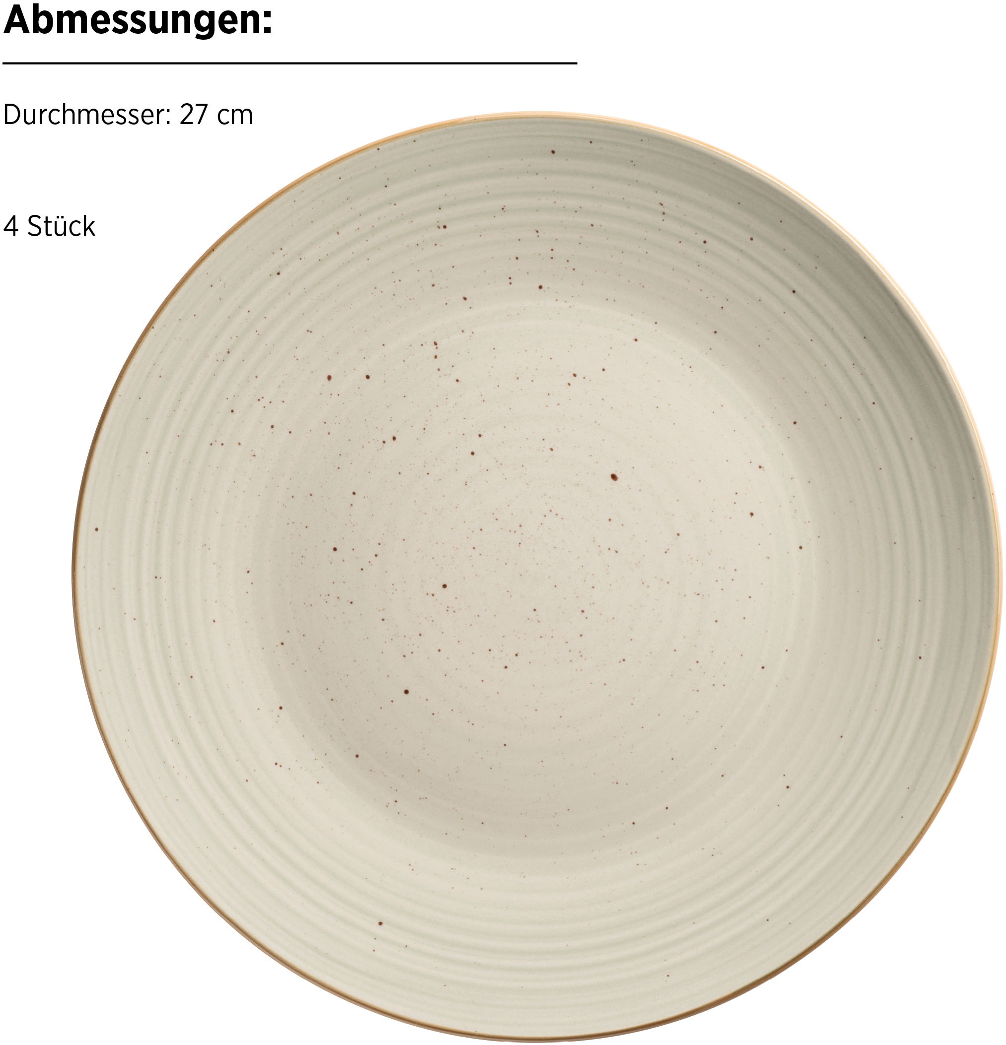 MÄSER Kombiservice »VALMERA, Geschirr Set, Steinzeug«