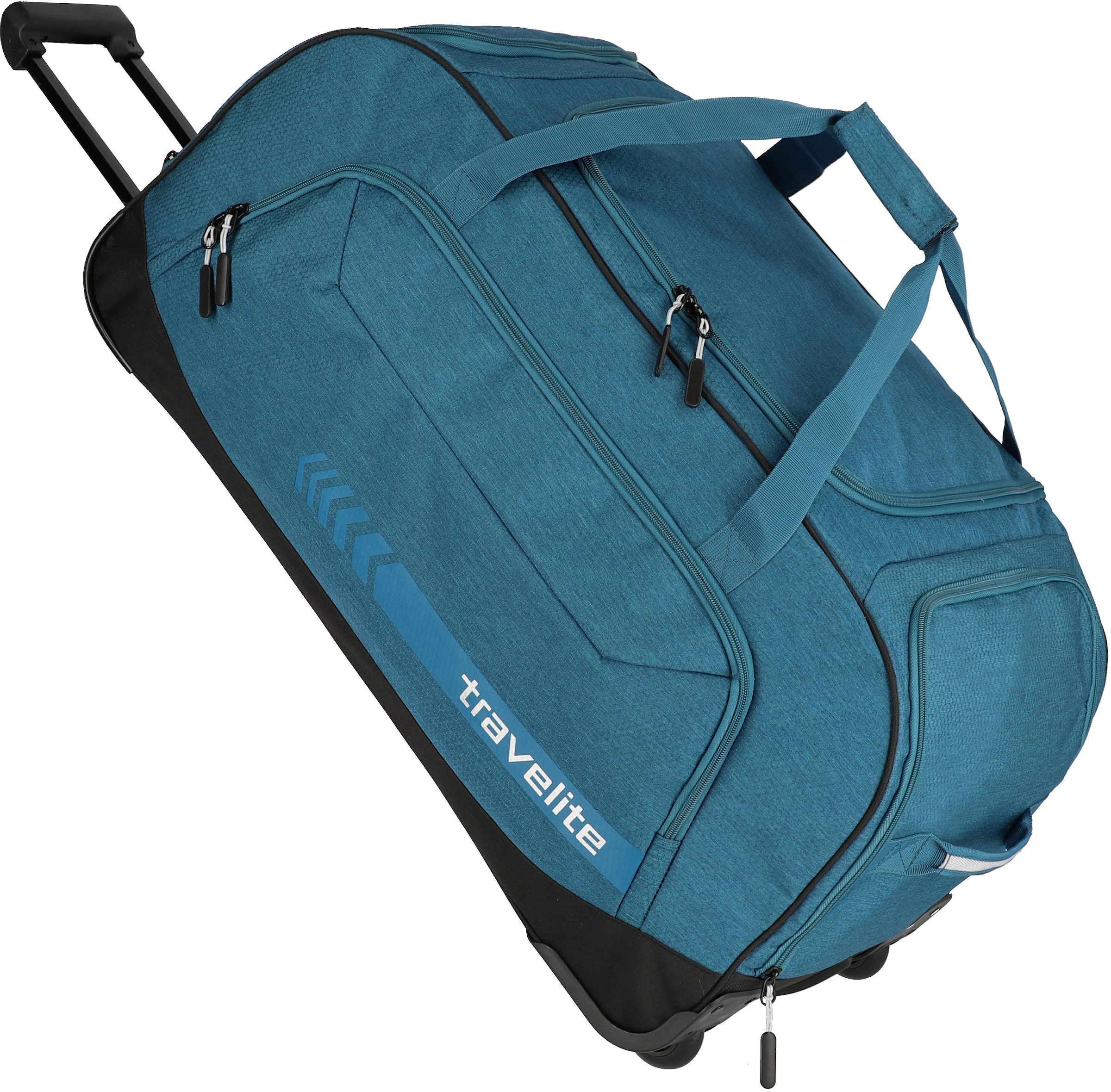 travelite Weichgepäck-Trolley »KICK OFF, verschiedene Größen und Farben«, 2 Rollen, Reisetasche Reisegepäck Reisekoffer Trolley Freizeittasche