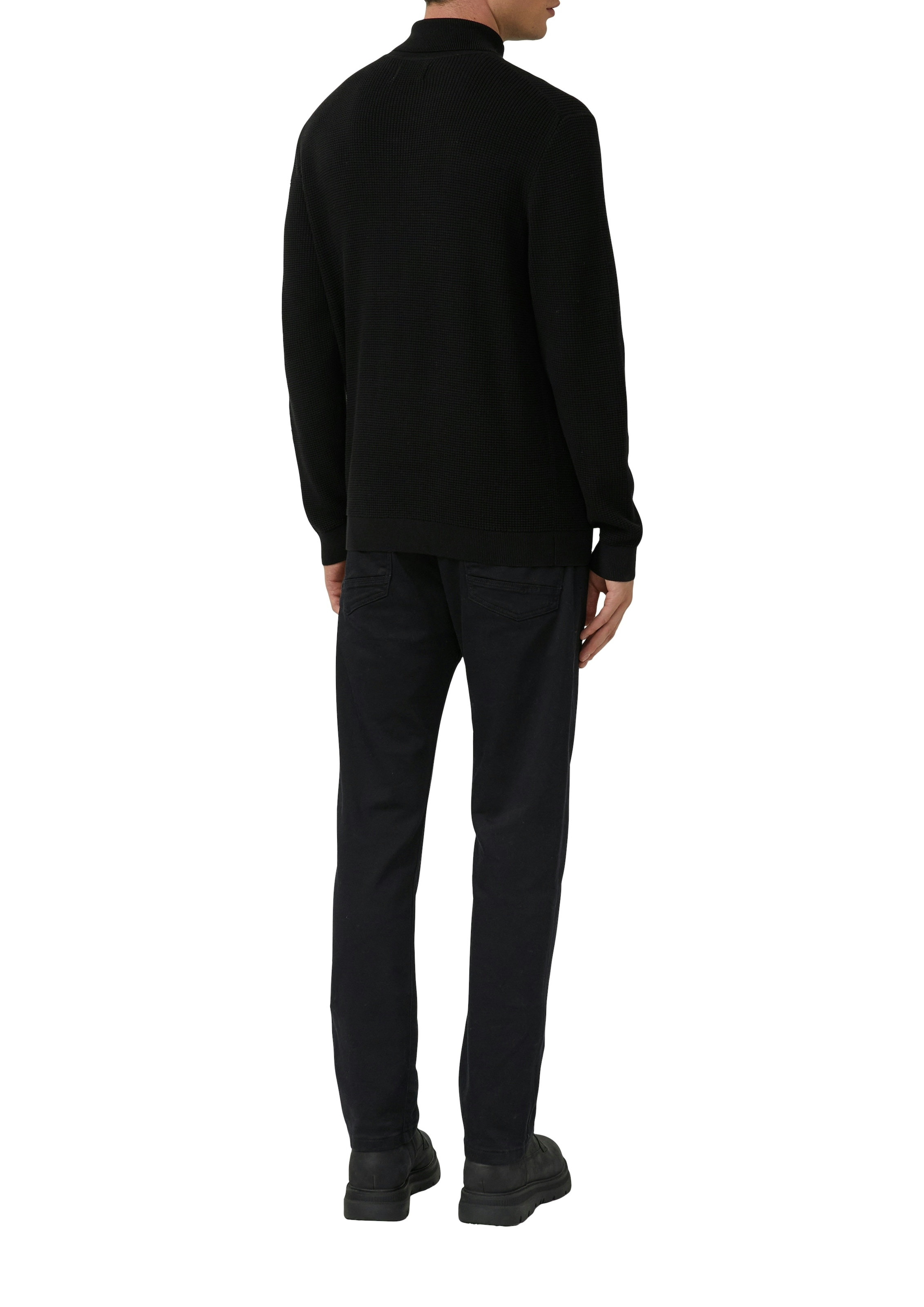 s.Oliver Rollkragenpullover mit Rippbündchen