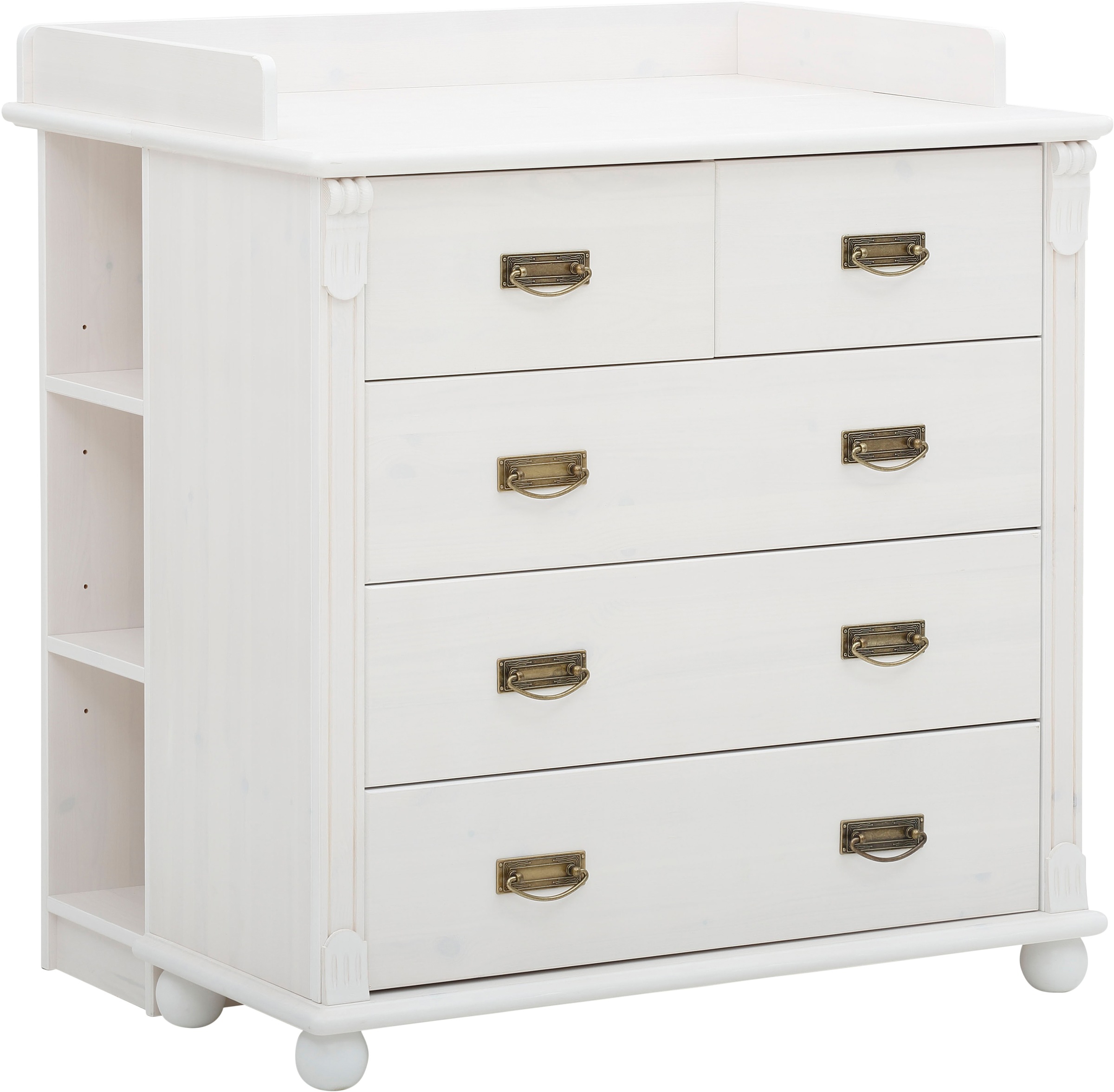 OTTO home Babyzimmer-Komplettset »Aimo, luxoriöser Landhausstil, Messinggri günstig online kaufen