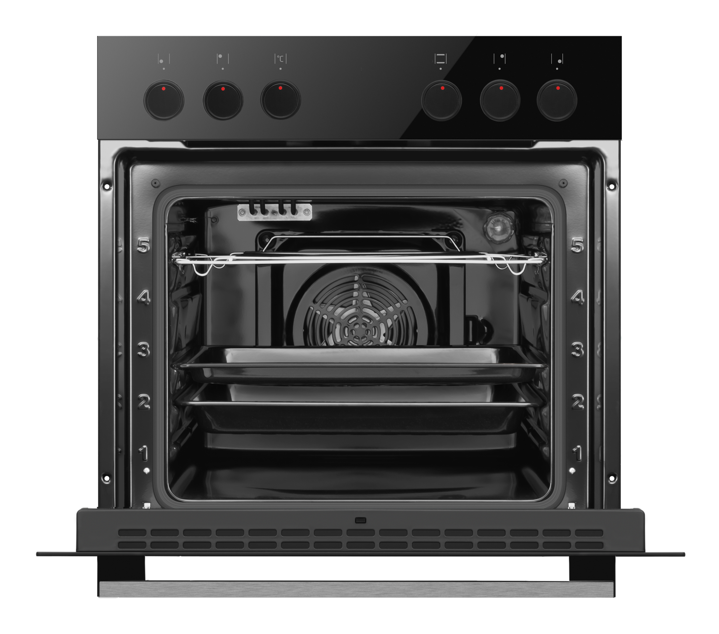 Amica Elektro-Herd-Set »EHC 933 331 S« Sicher kochen, flexibel backen – alles im Griff!