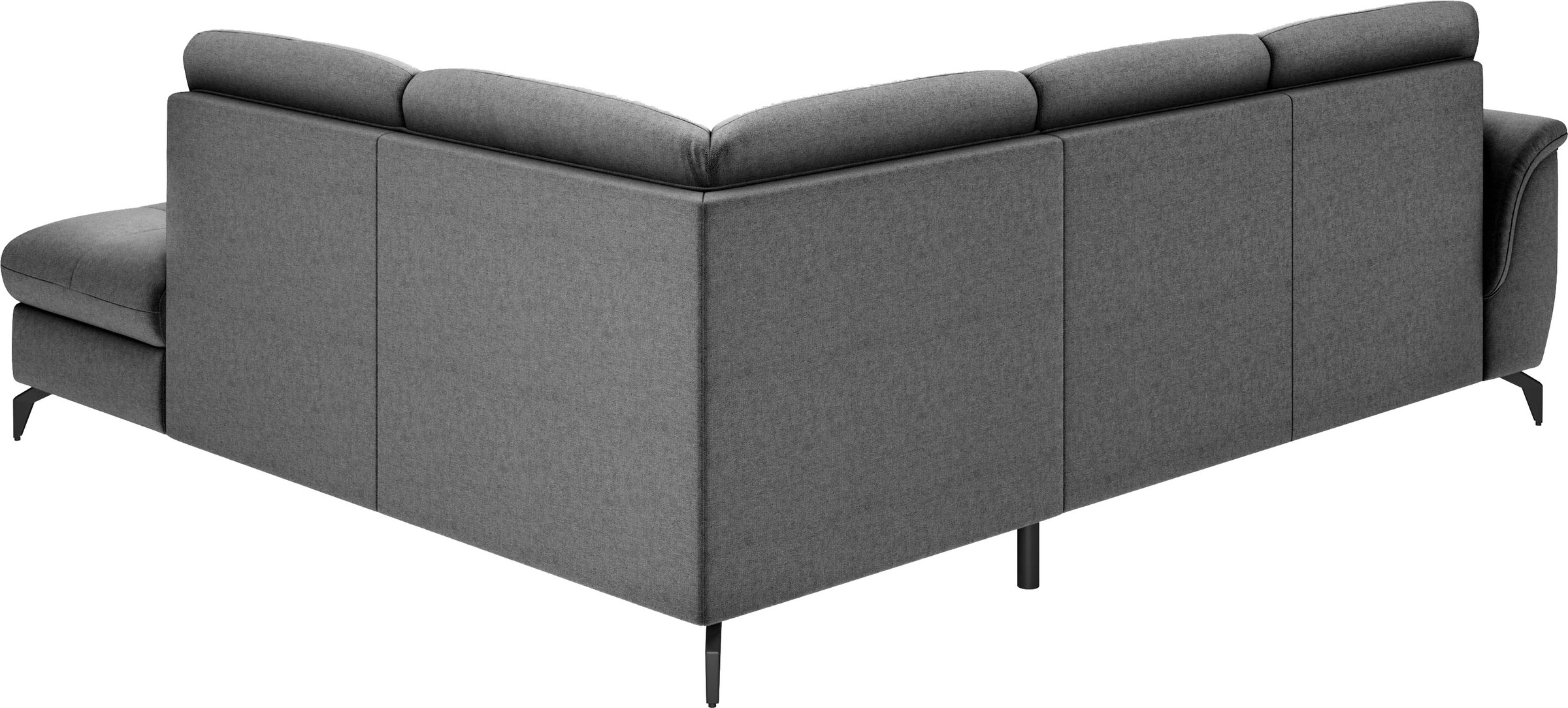 sit&more Ecksofa »Zora L-Form«, wahlweise mit Bettfunktion und Bettkasten