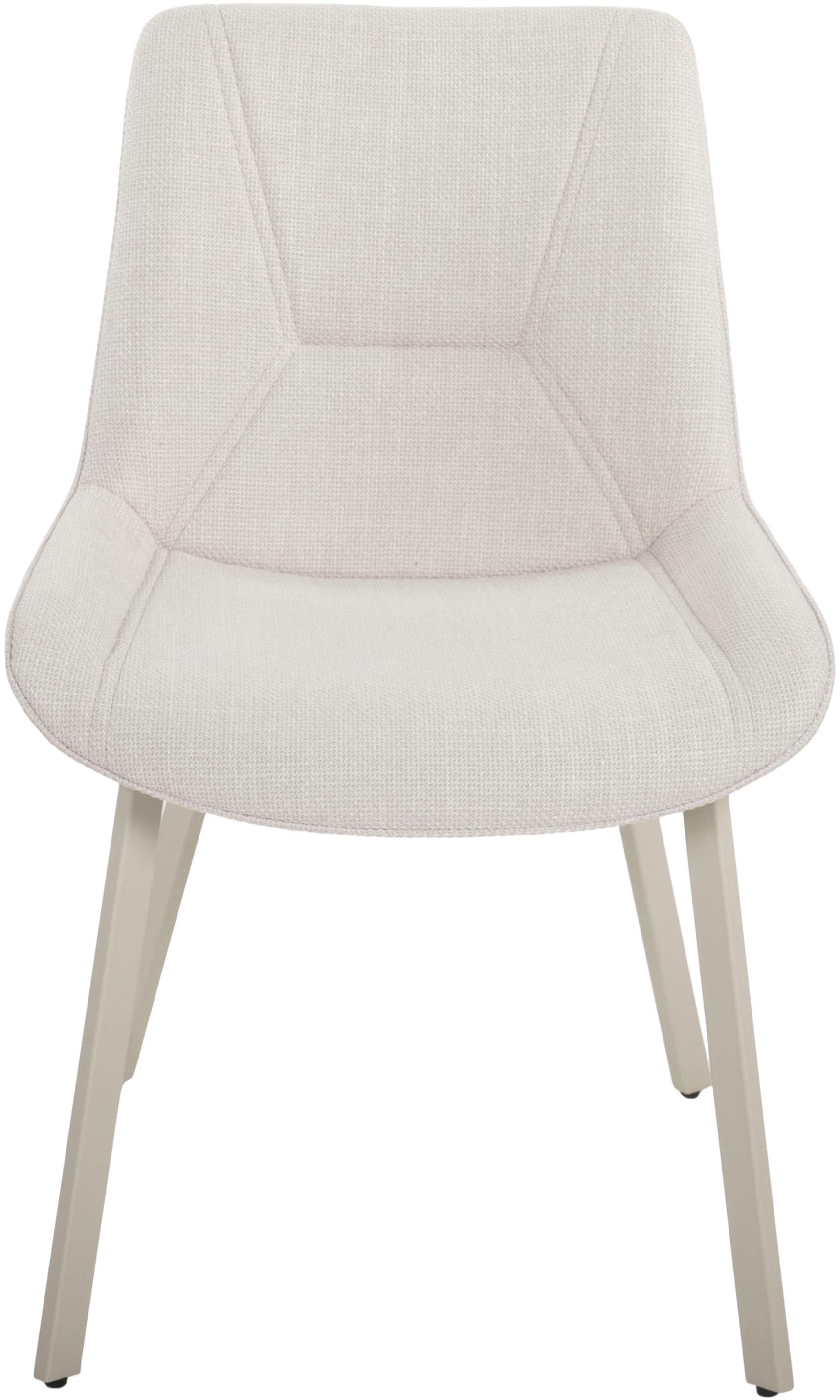 Duo Collection Essgruppe »Pina und Mila«, (Set, 5 tlg.), Ø 120 cm, massives Metallgestell, Trendfarbe Kaschmir