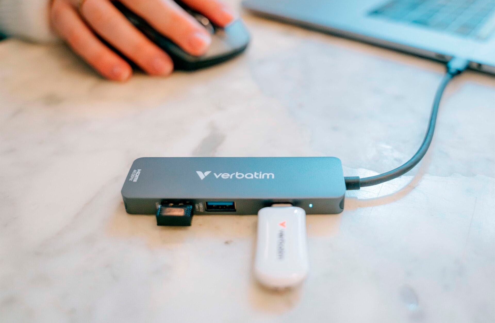 Verbatim USB-Stick »Plectra 512GB USB-C Flash Drive«, (USB 2.0 Lesegeschwindigkeit 100 MB/s)