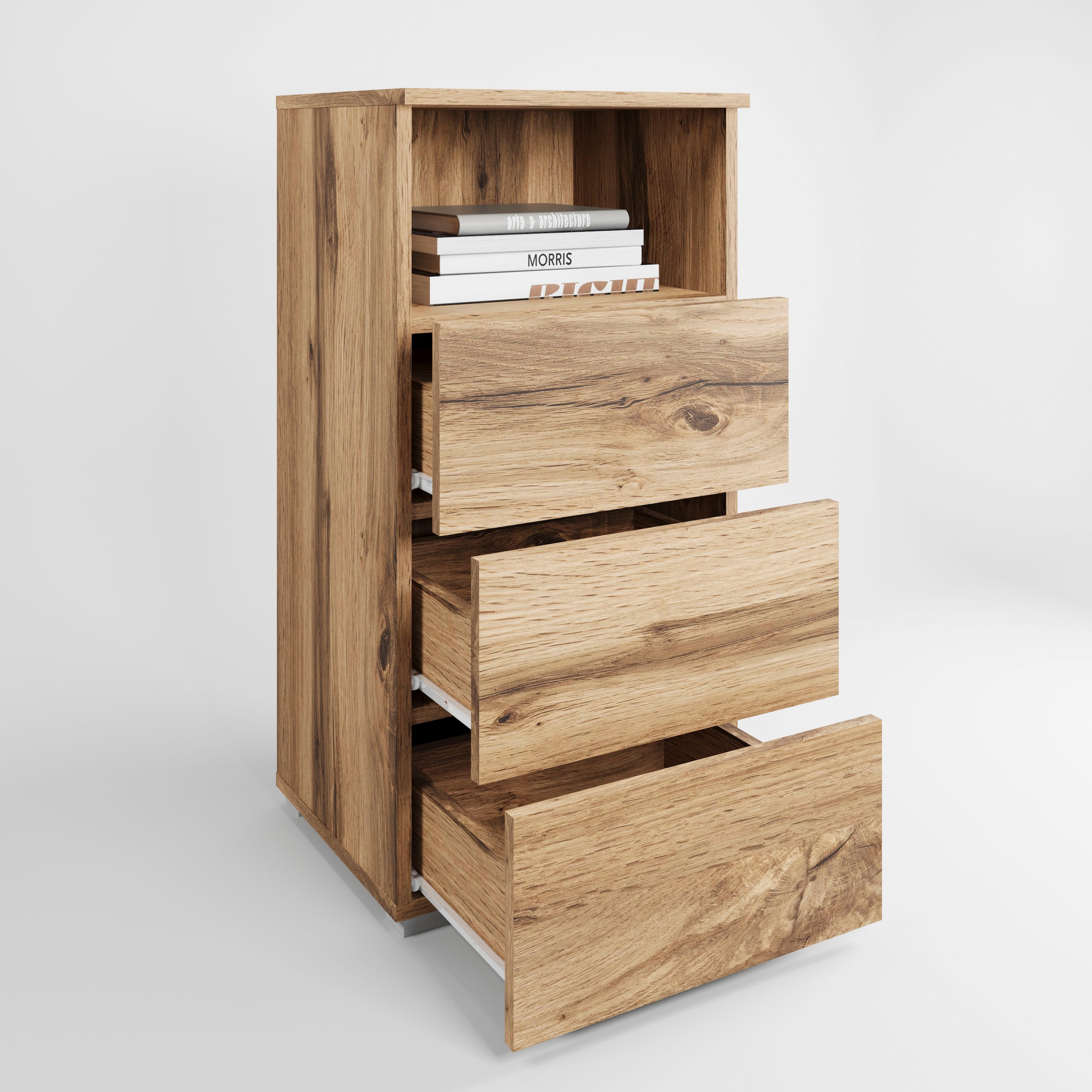 INOSIGN Mehrzweckschrank »Paris«, mit 3 Schubkästen (Breite 40 cm)