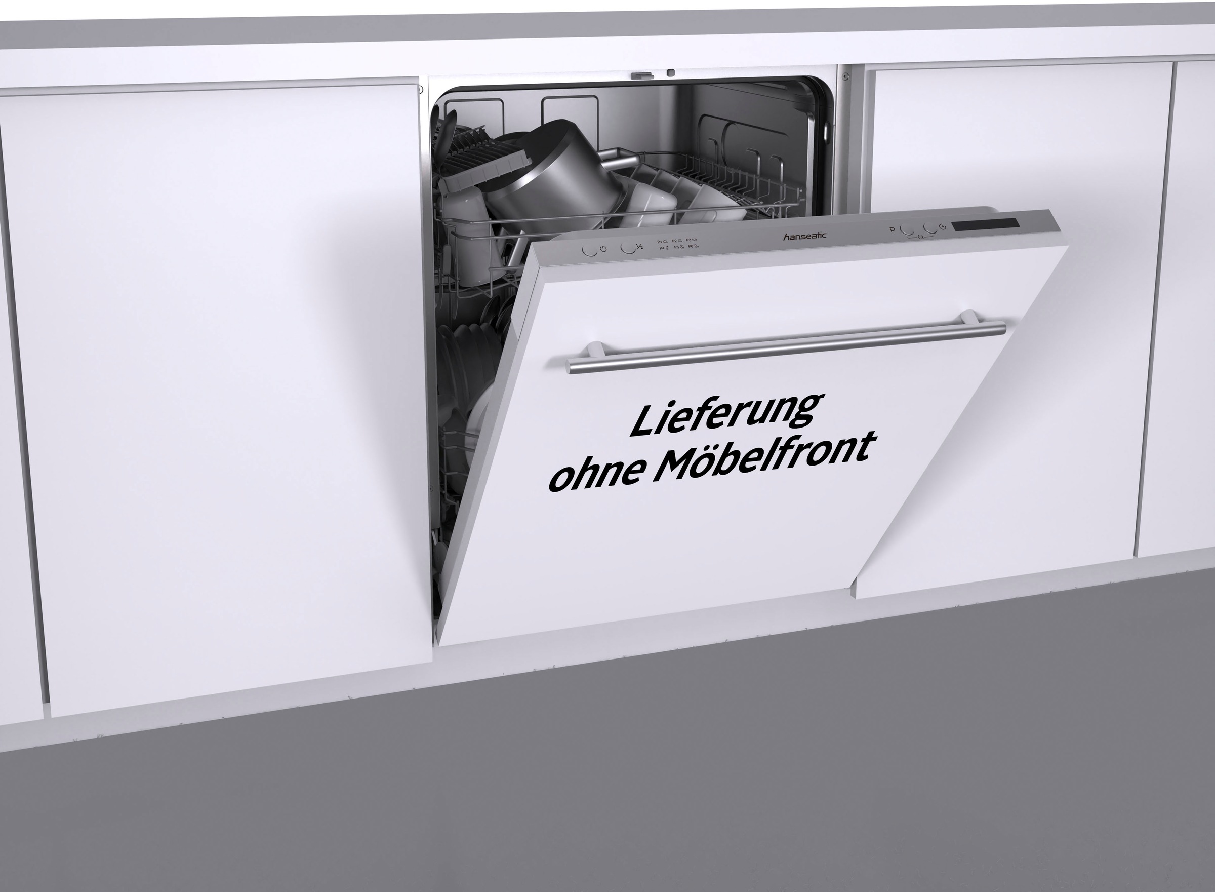 Hanseatic vollintegrierbarer Geschirrspüler »HGVI6082D127711DS« 12 Maßgedec günstig online kaufen