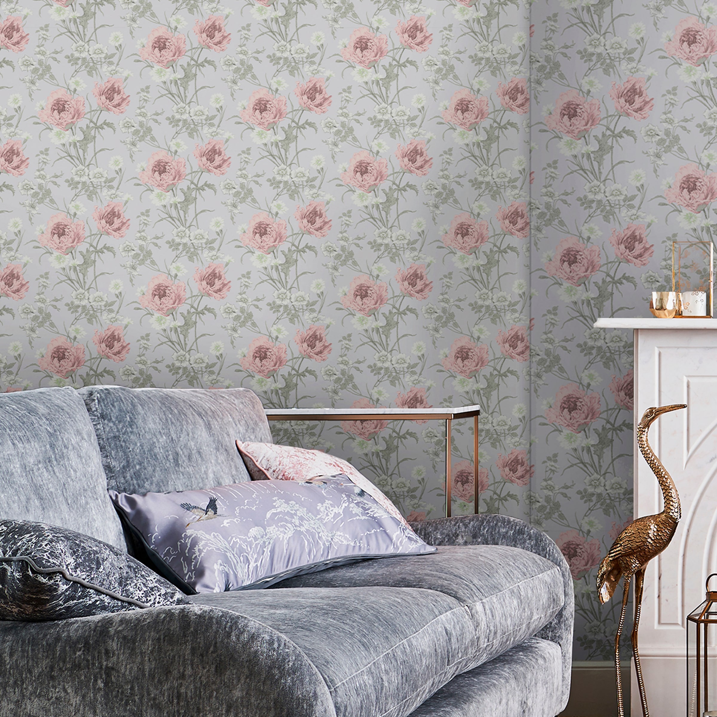 LAURA ASHLEY Vliestapete »Aurelie«, Motiv, Motiv