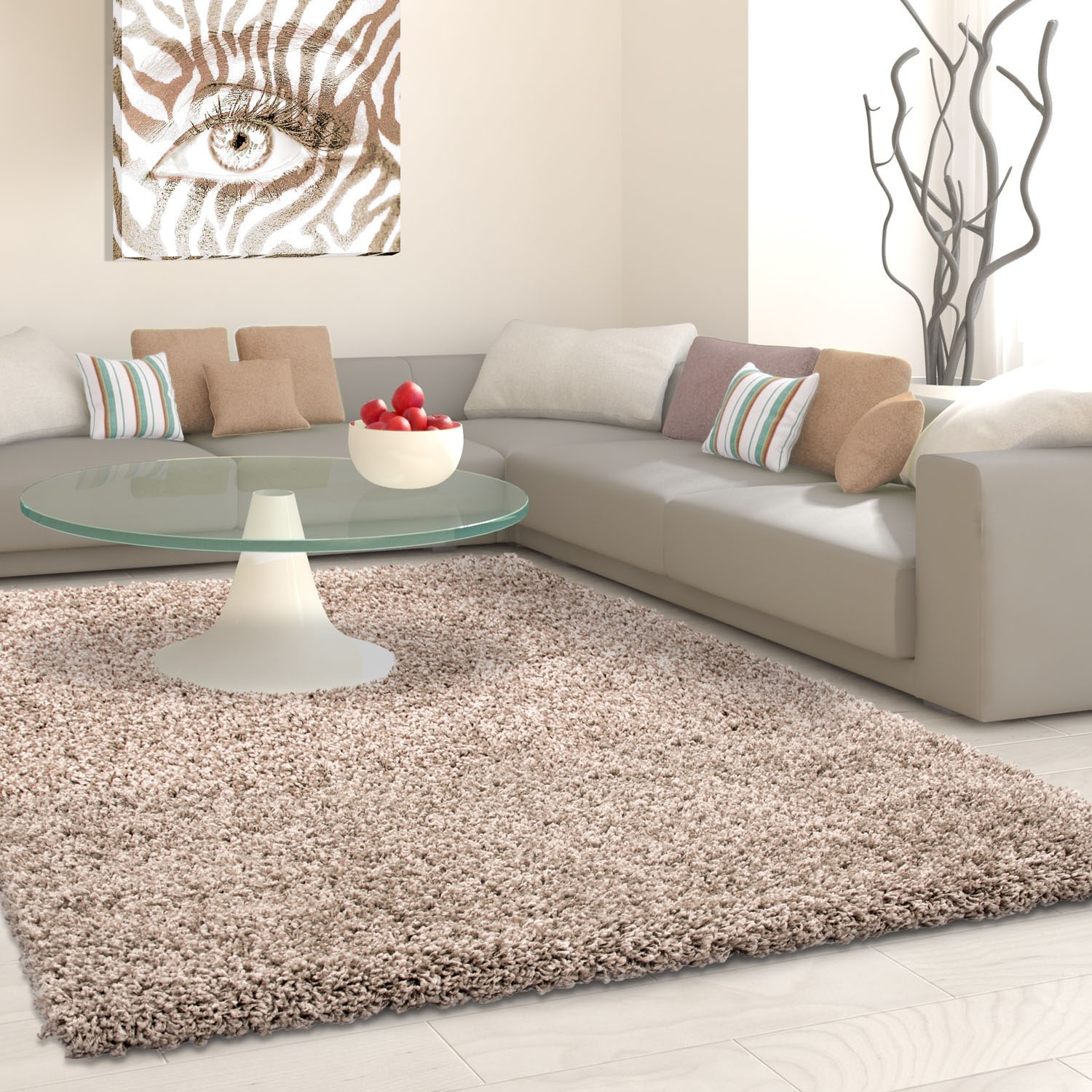 Ayyildiz Teppich LIFE beige B/L: ca. 100x200 cm günstig online kaufen