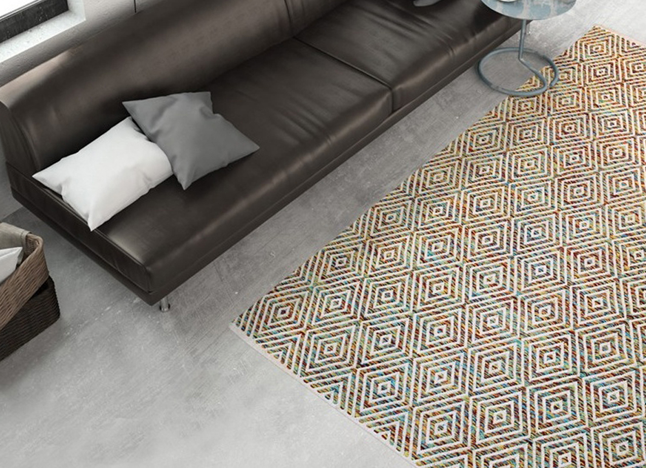 Kayoom Teppich "Aperitif 410" rechteckig 7 mm Höhe weiche Haptik,fusselarm, günstig online kaufen