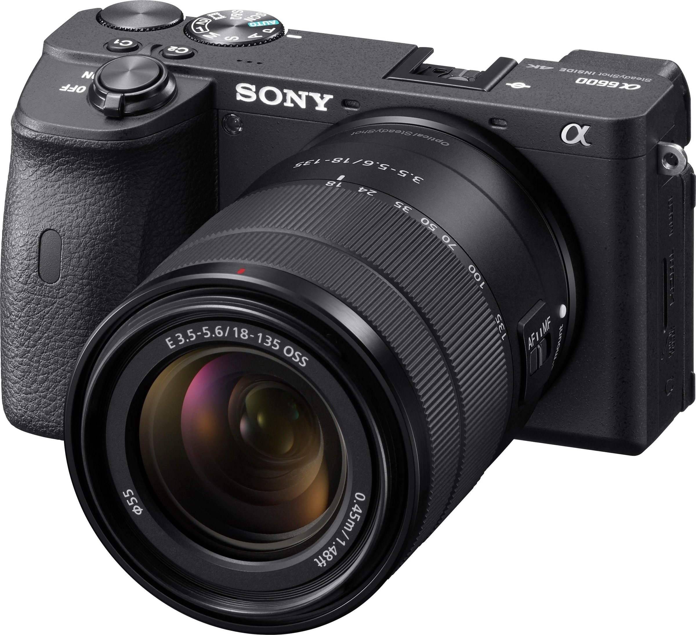 Sony Systemkamera »Alpha 6600 + SEL18135«, SEL18135, 24,2 MP, NFC-Bluetooth-WLAN (Wi-Fi) kaufen